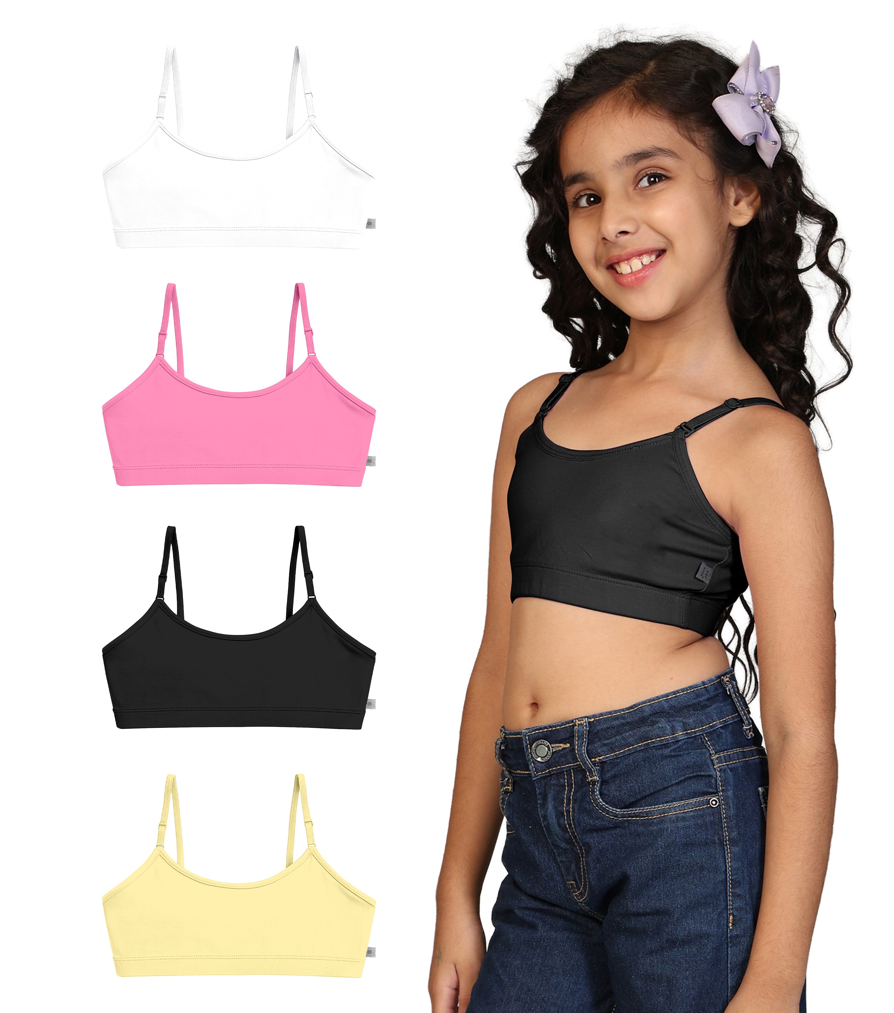 Soft Lycra Cotton Full Coverage Bra P4 | Pre-Teen C16