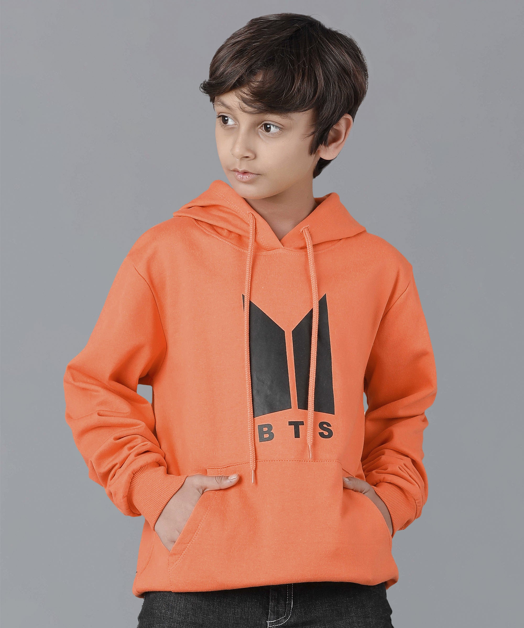 Boys BTS Hoodie | Orange