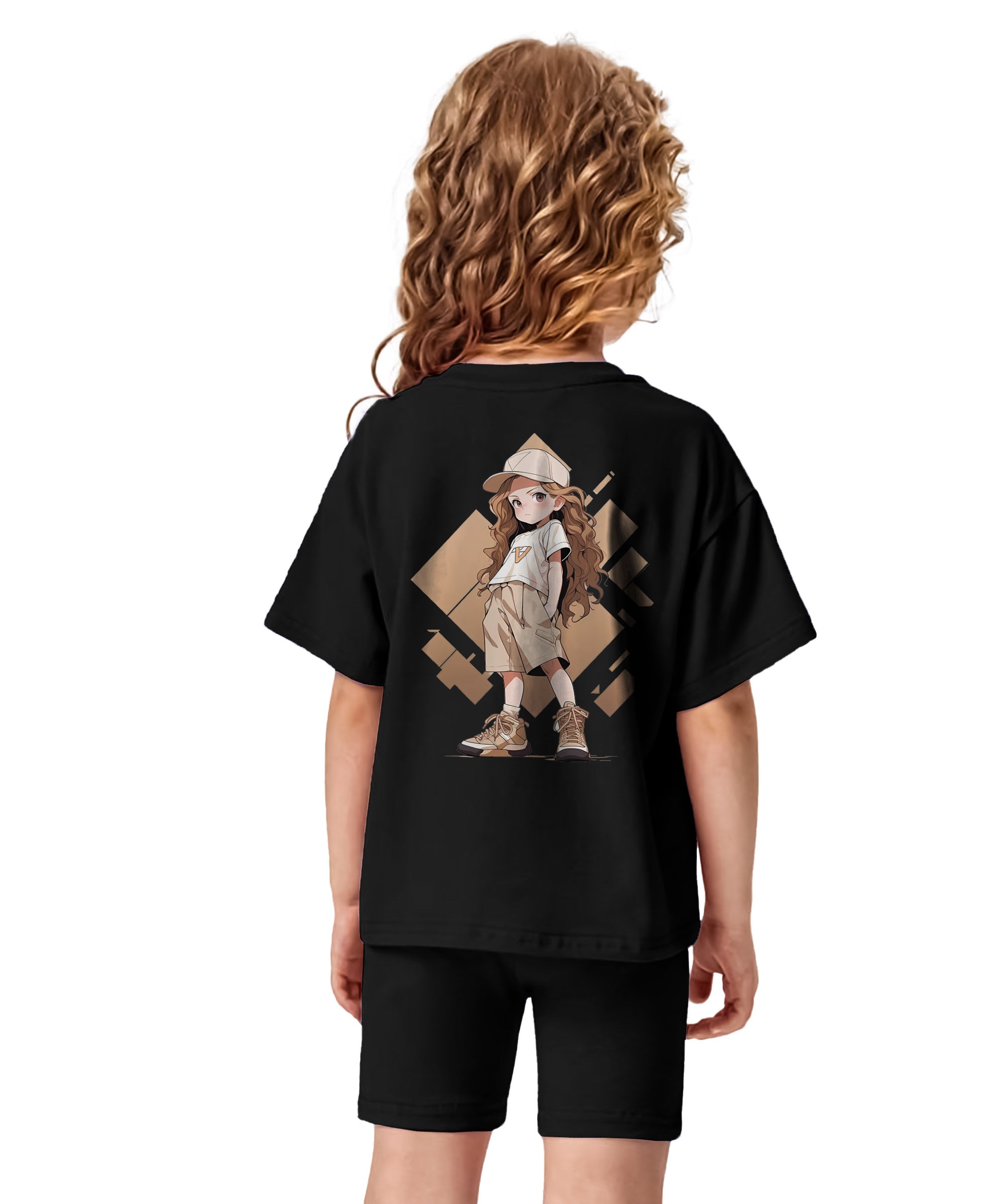 Life is Good Girls Co-ords Set | Black
