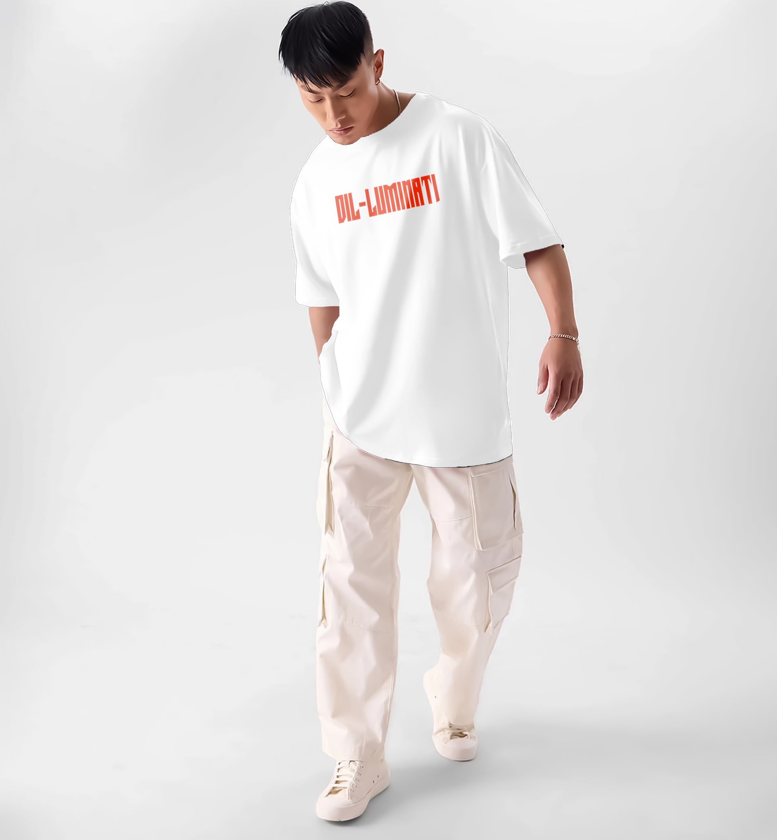 Illuminate| Men's oversized T-shirt