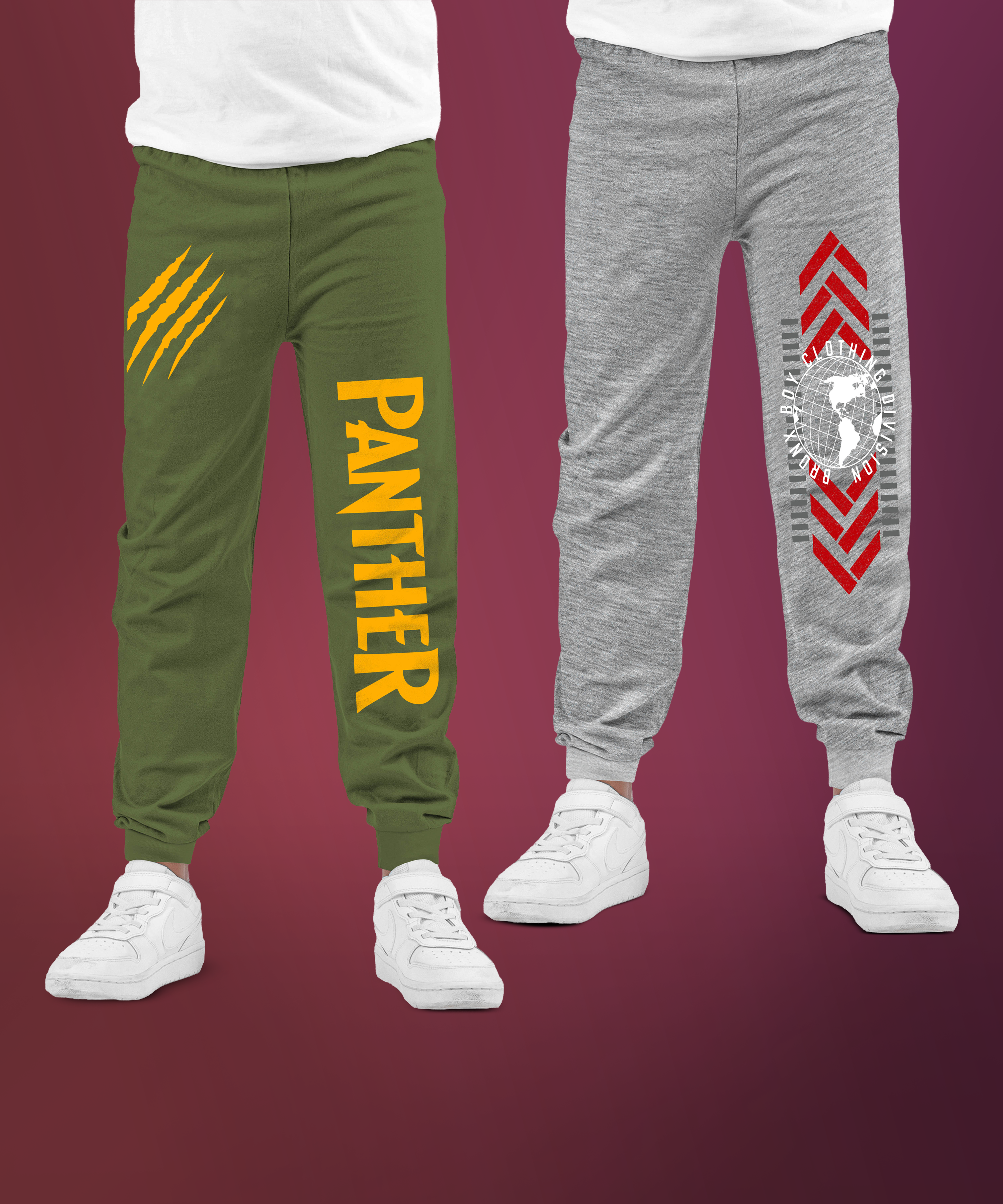 Panther | Boys Printed Trousers (Pack of 2)