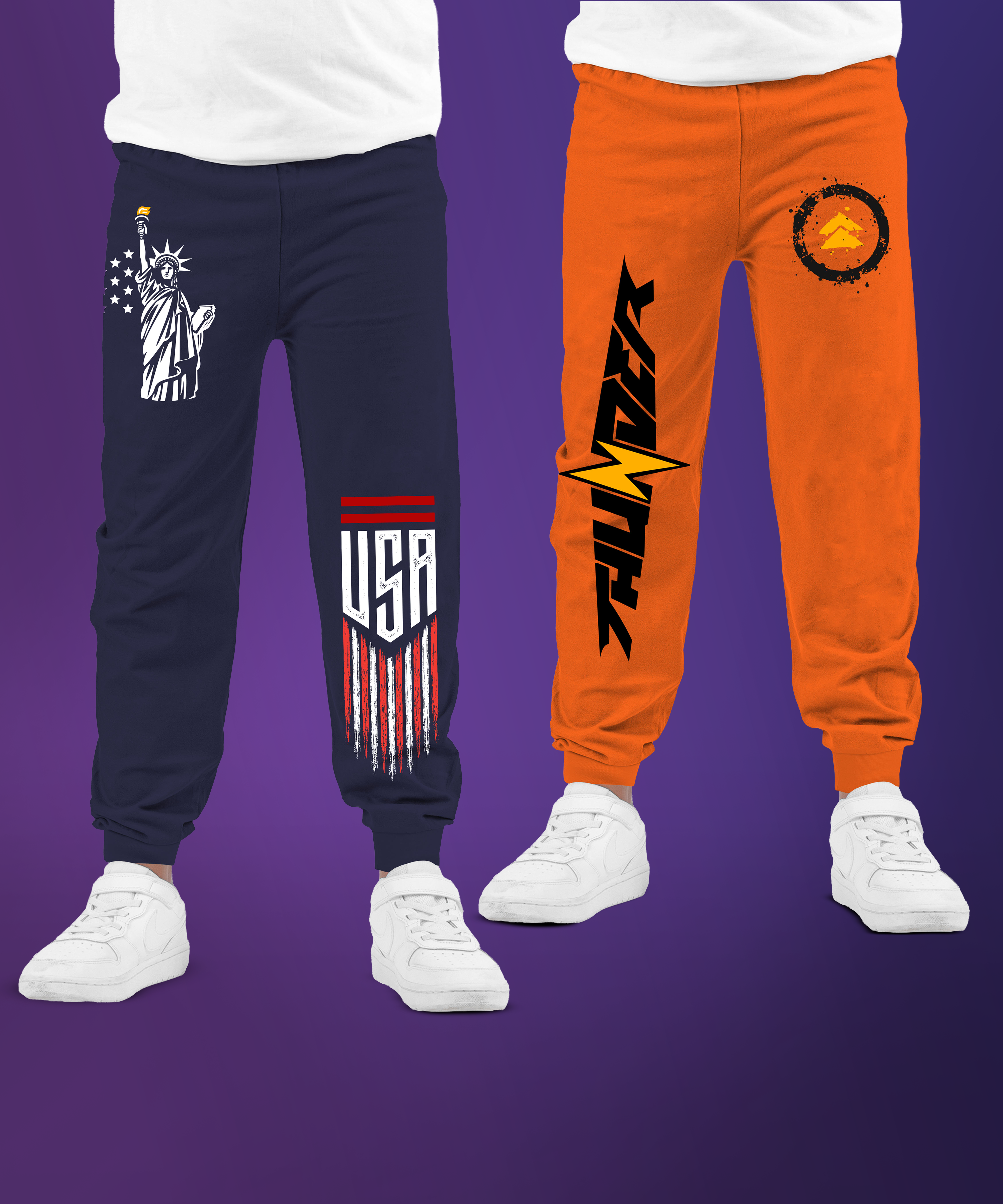 Boys Printed Track Pant