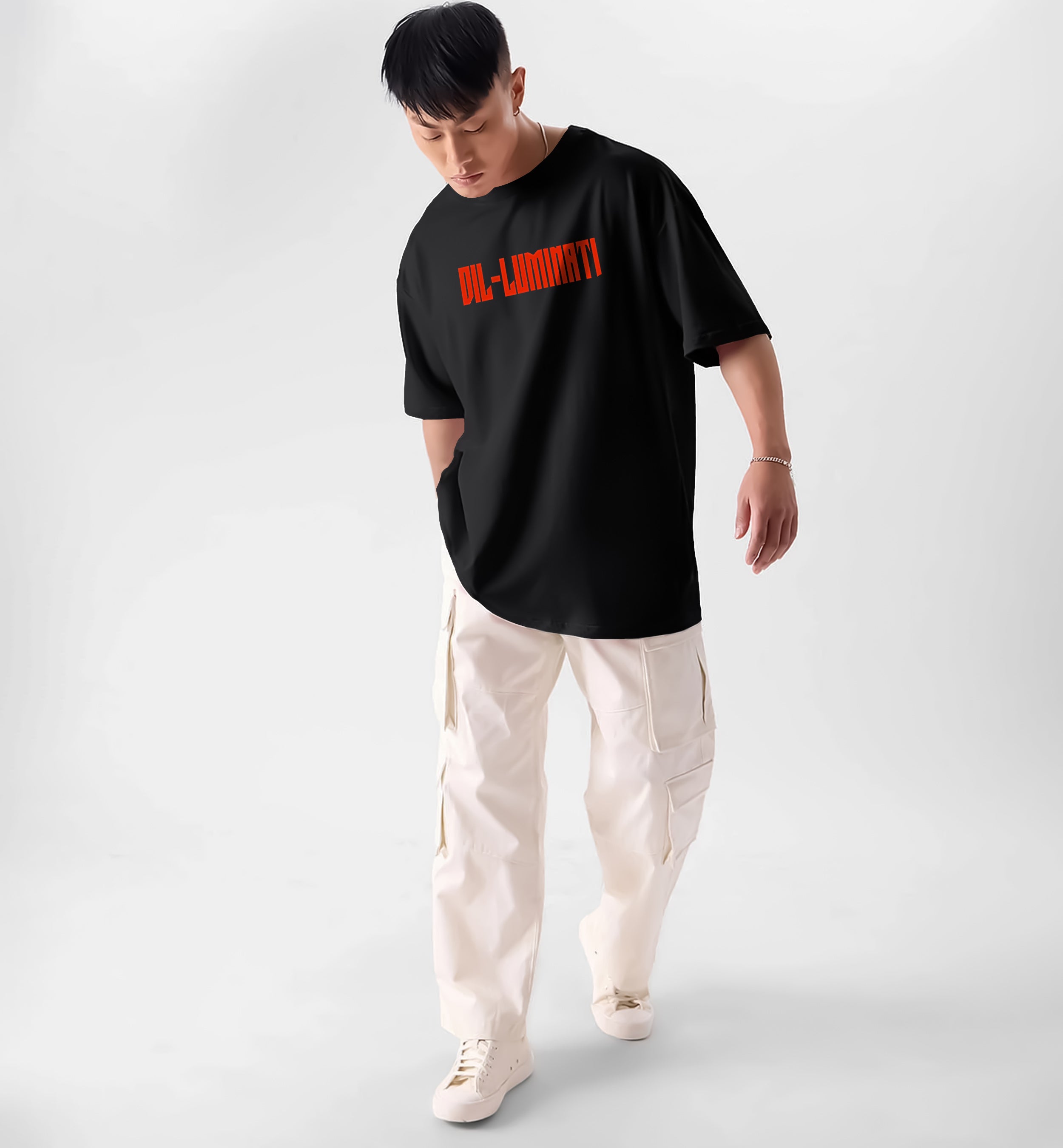 Illuminate| Men's oversized T-shirt