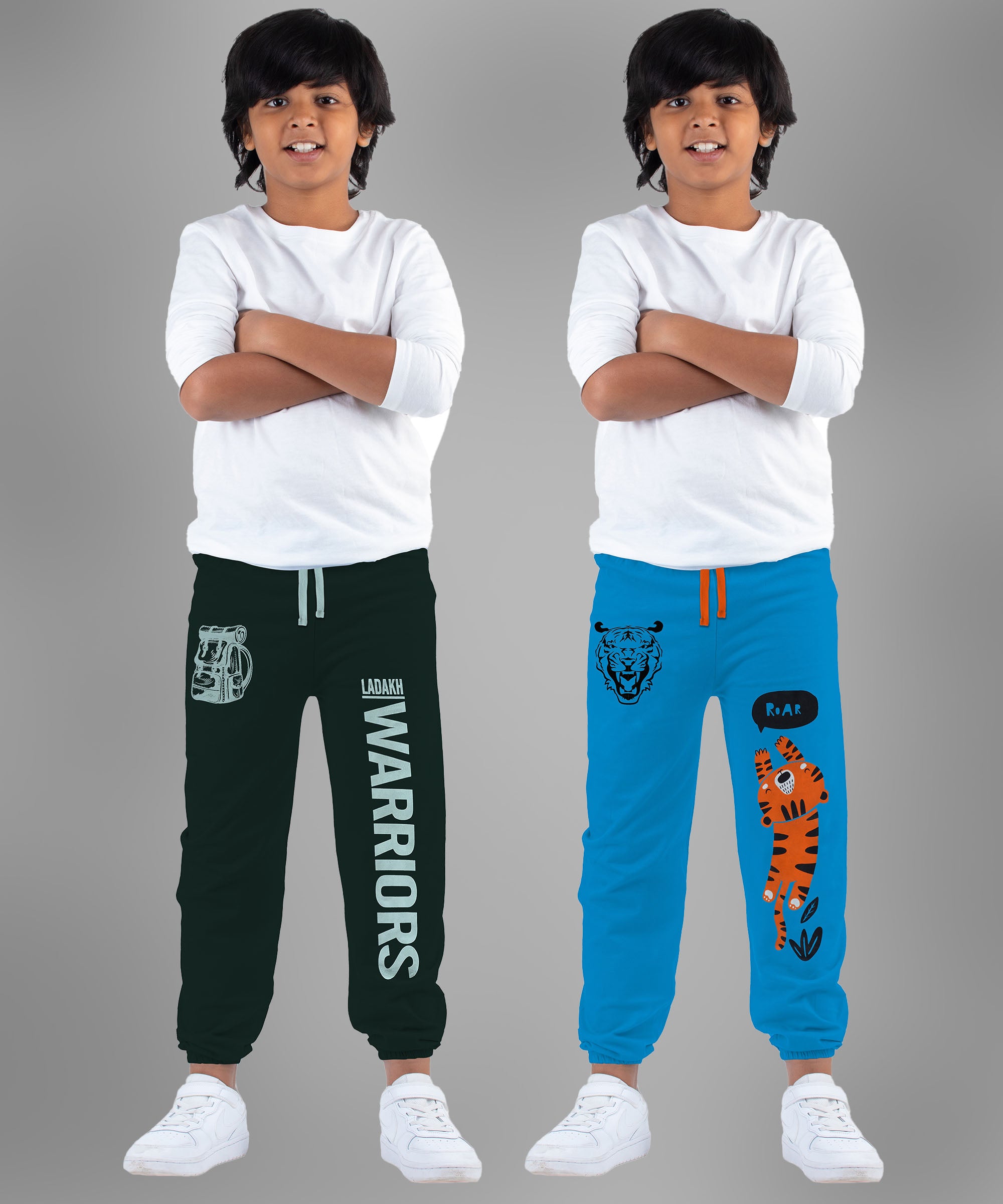 Warriors | Boys Printed Trousers (Pack of 2)