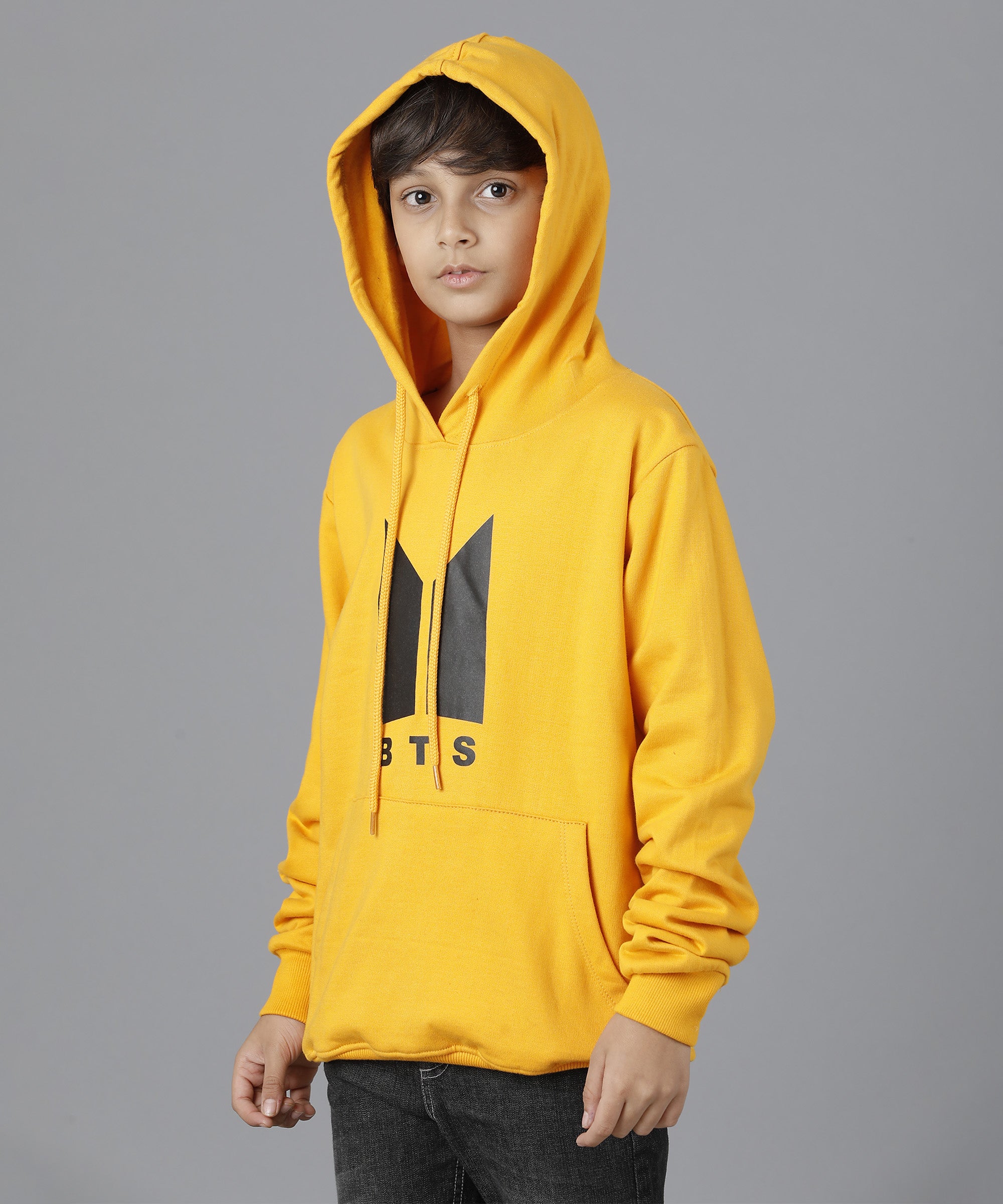 Boys BTS Hoodie | Yellow