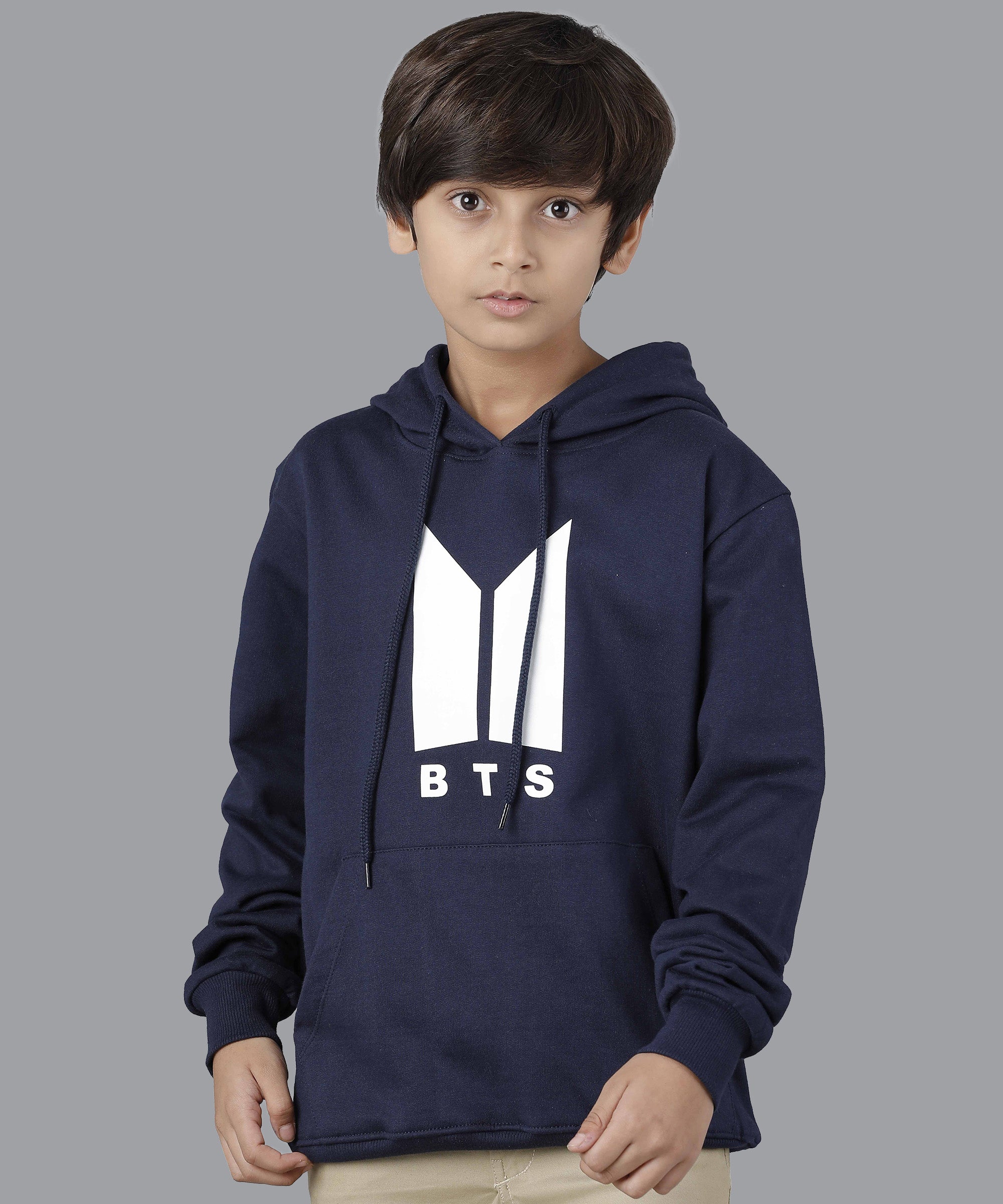 Boys BTS Hoodie | Navy