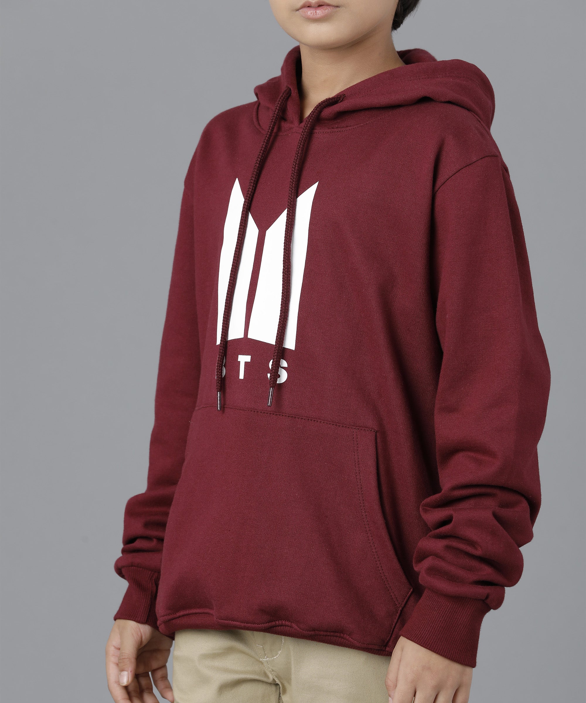Boys BTS Hoodie | Maroon