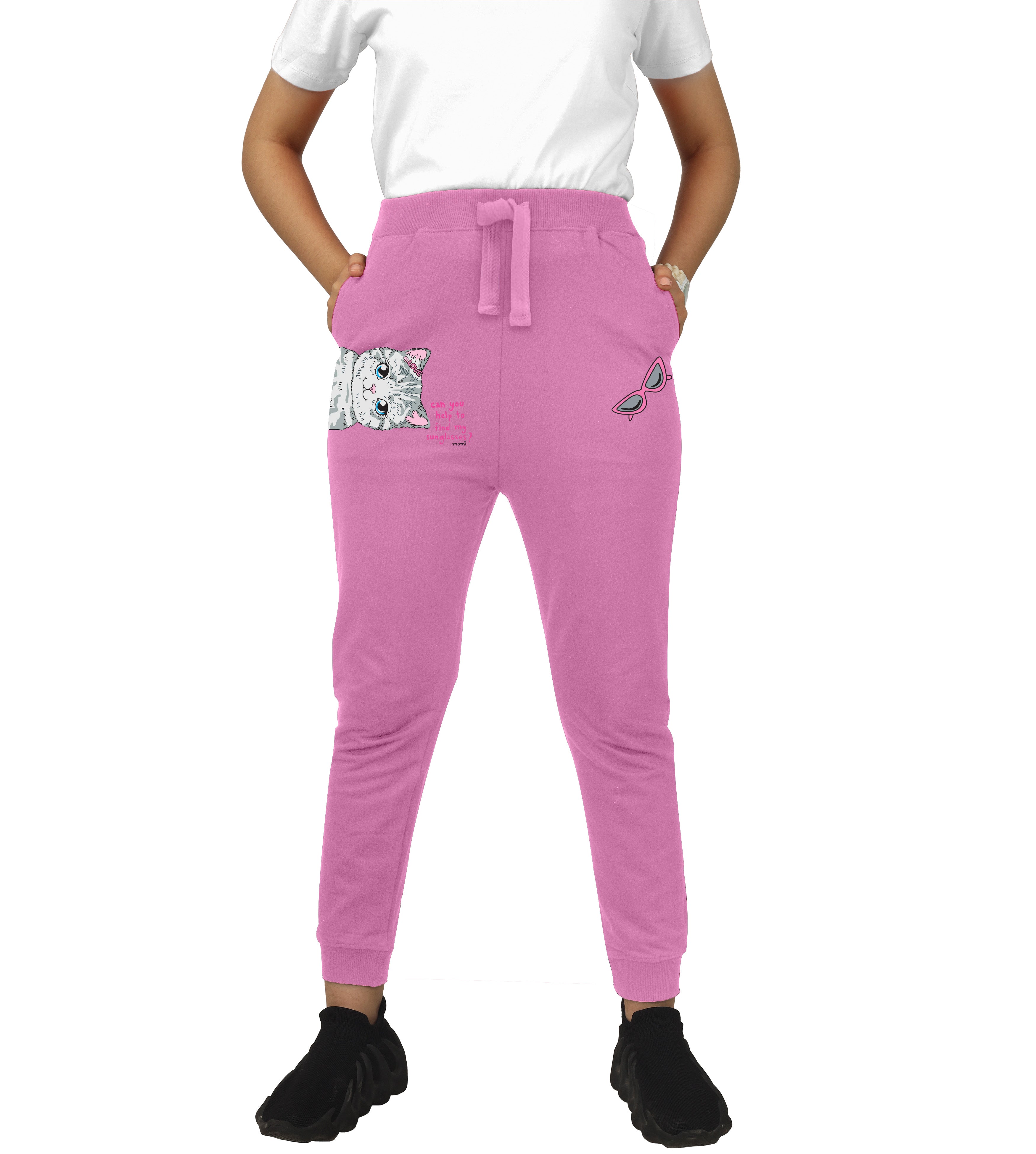 Printed Premium Trouser | Pink