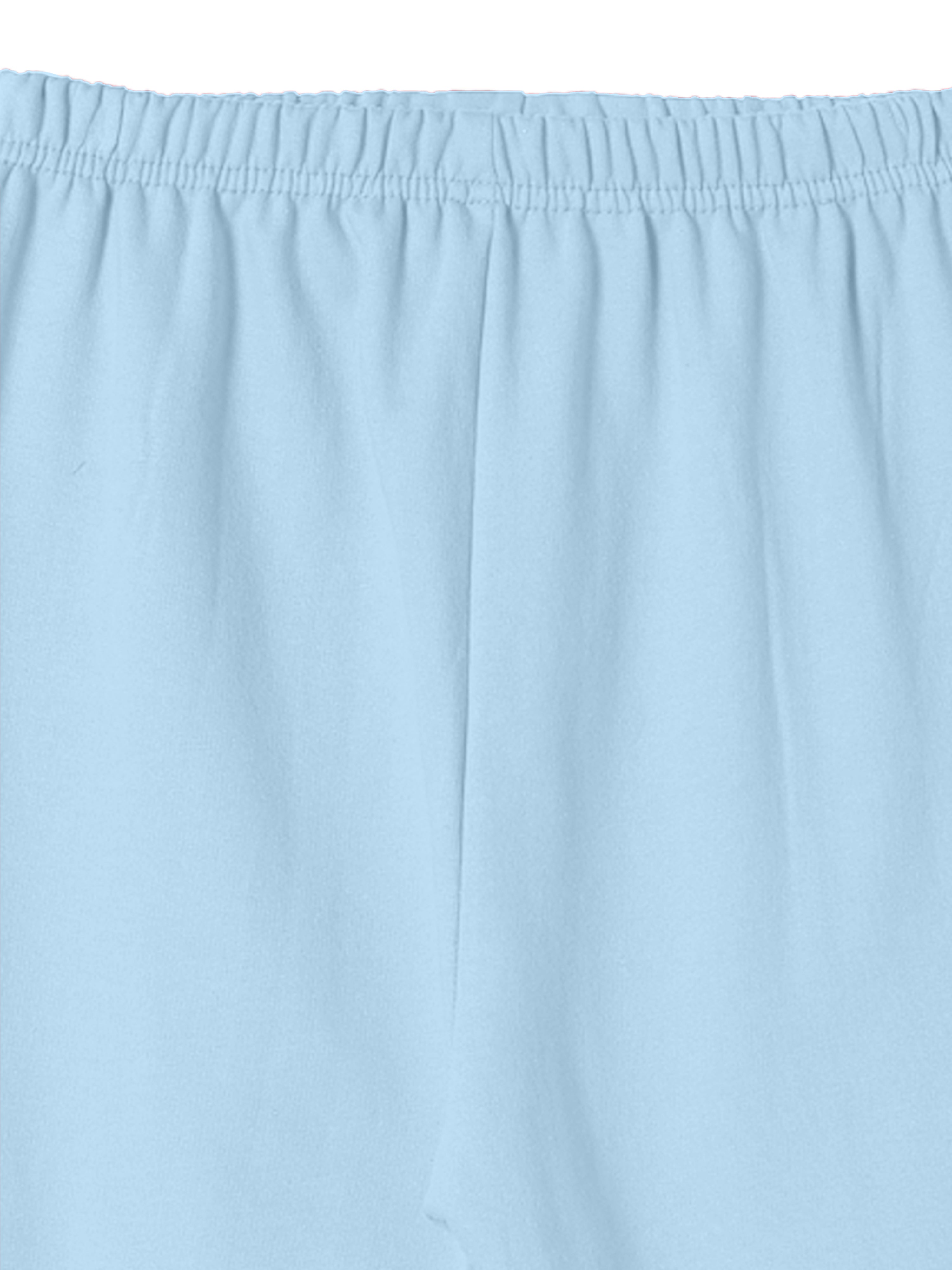 Girls printed Joggers | Sky Blue