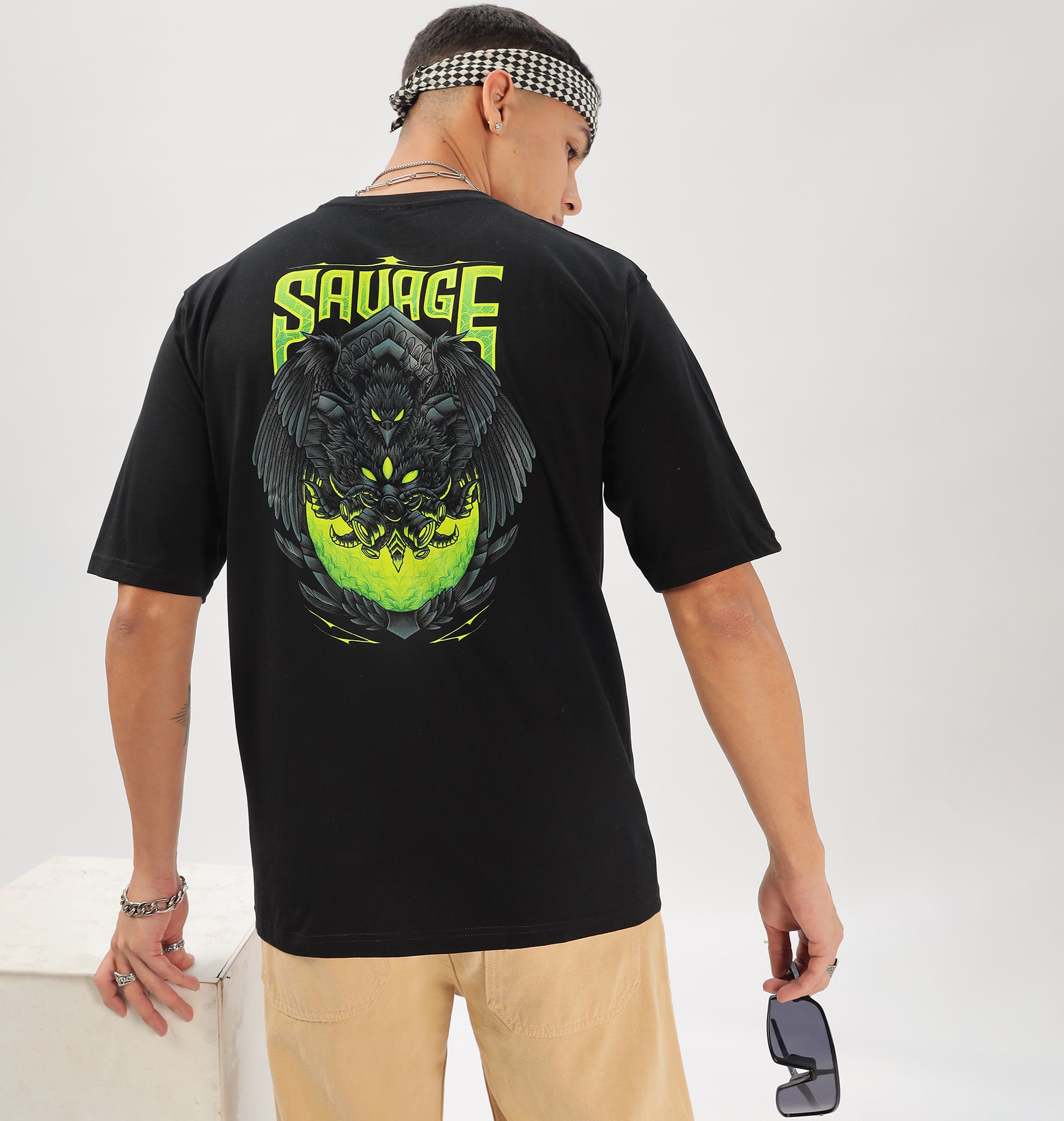 SAVAGE | Men's Oversized T-shirt