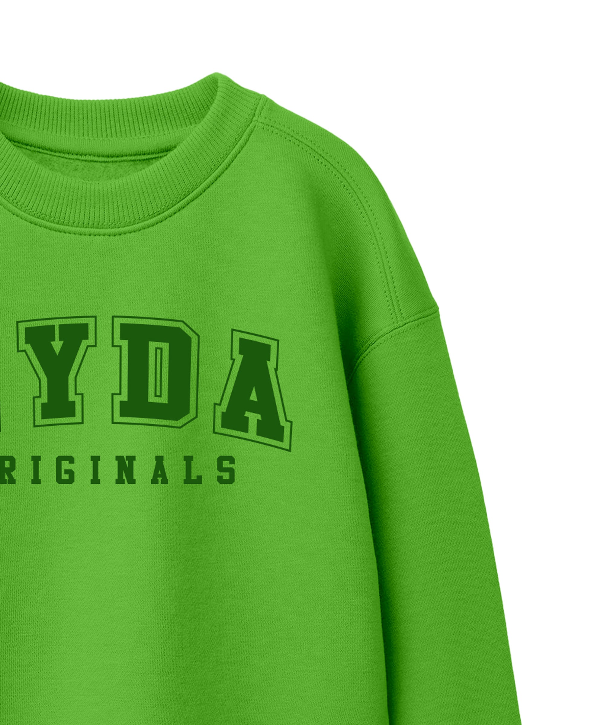 Premium Printed Cotton Solid Sweatshirt