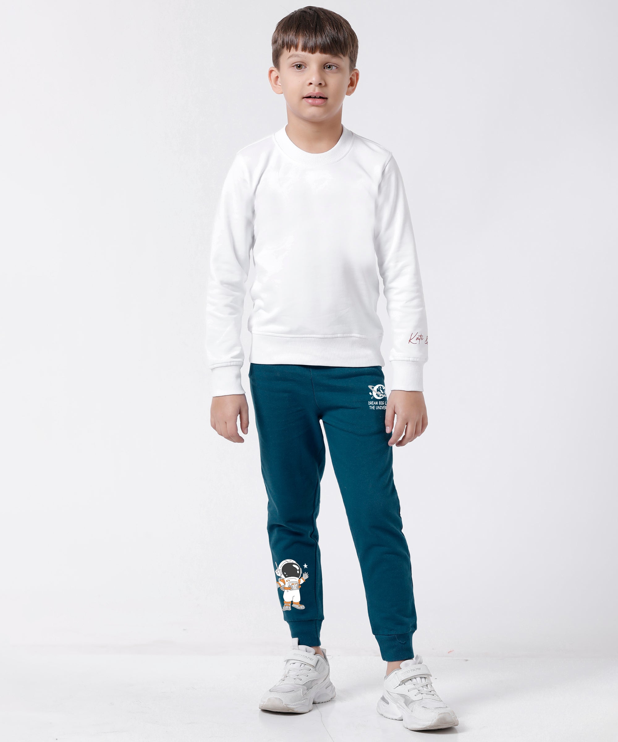 Boys Printed Premium Trouser | Air Force