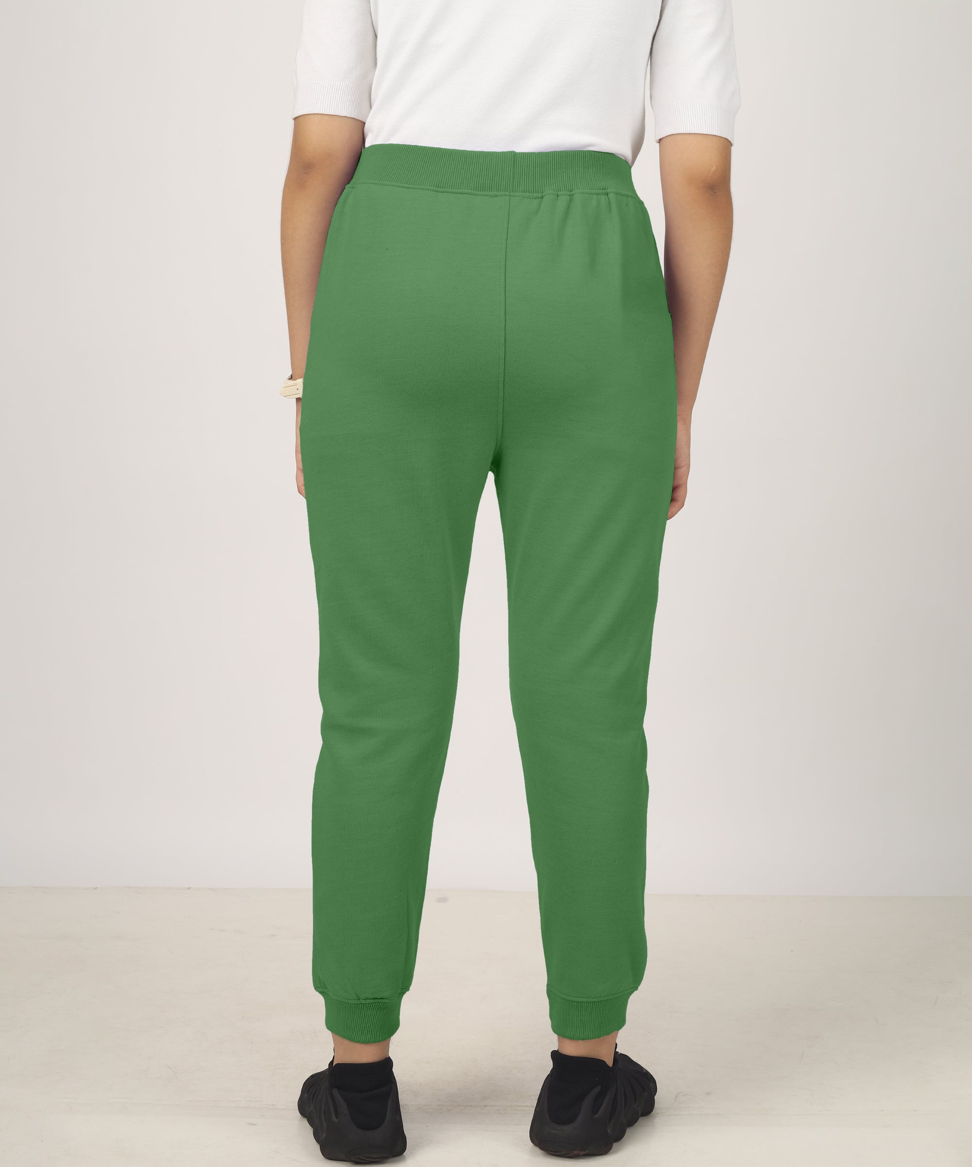 Girls Printed Premium Trouser | Green