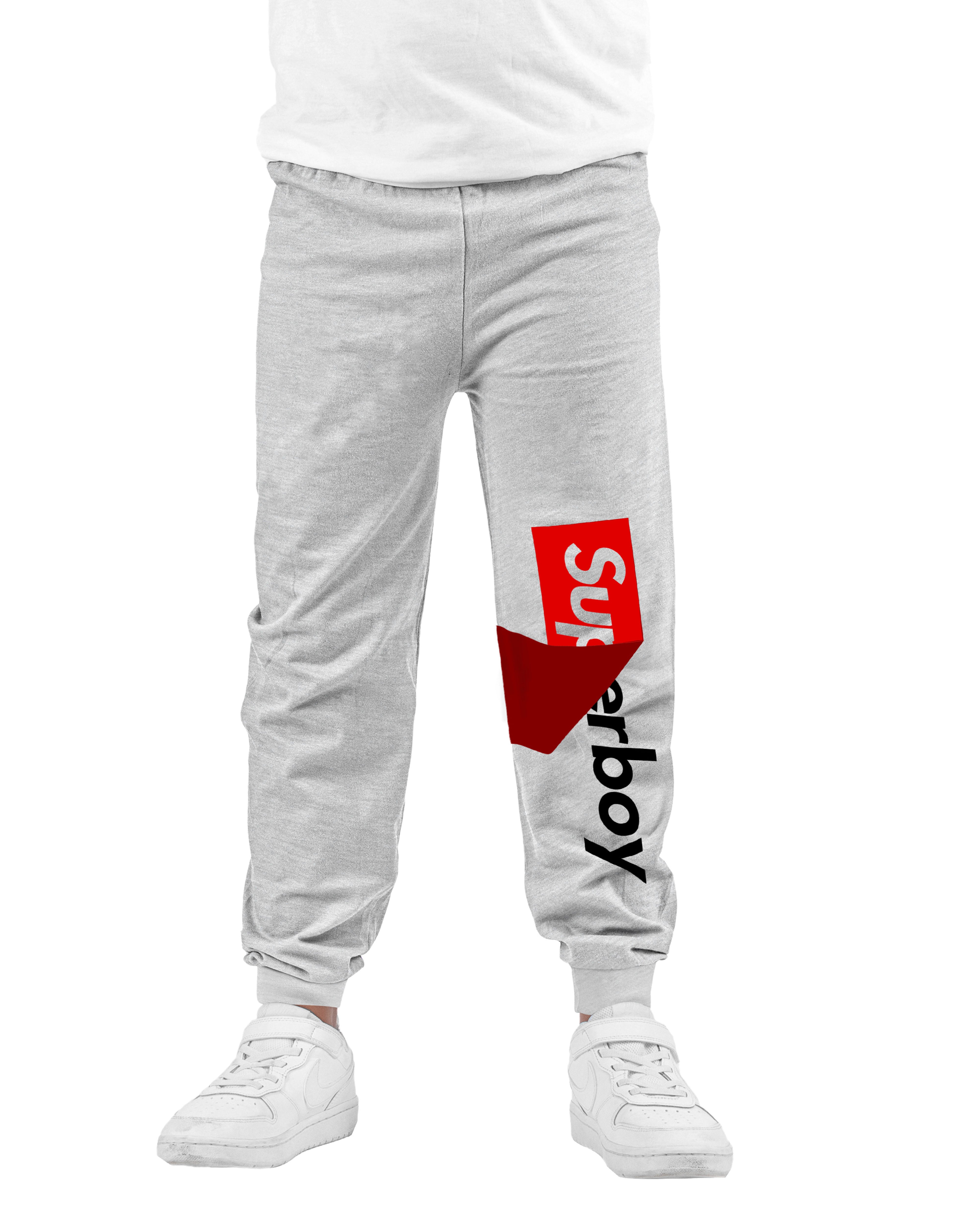 Boys Cotton Printed Track Pants - Multicolor (Pack of 2)