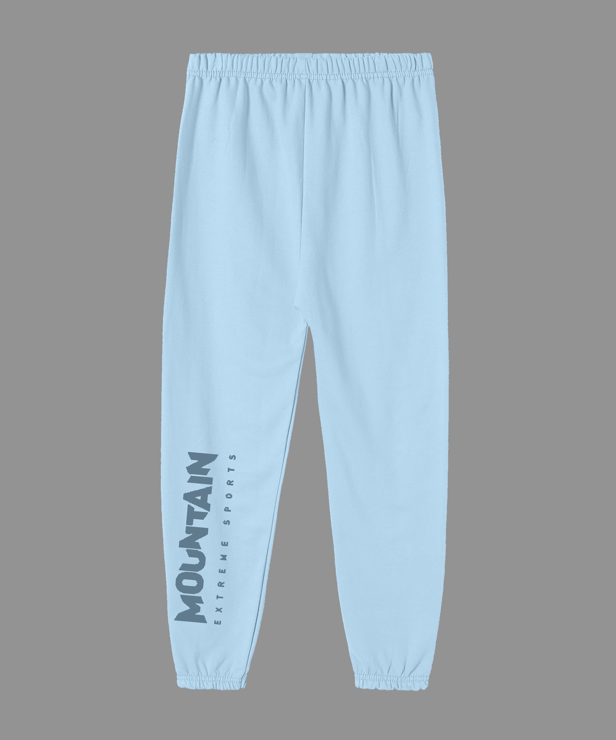 Girls printed Joggers | Sky Blue