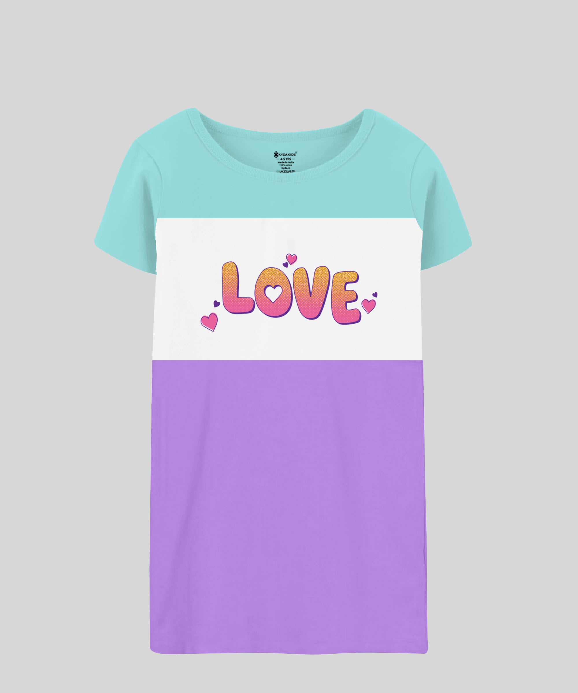 Long Top| Colour Block Theme