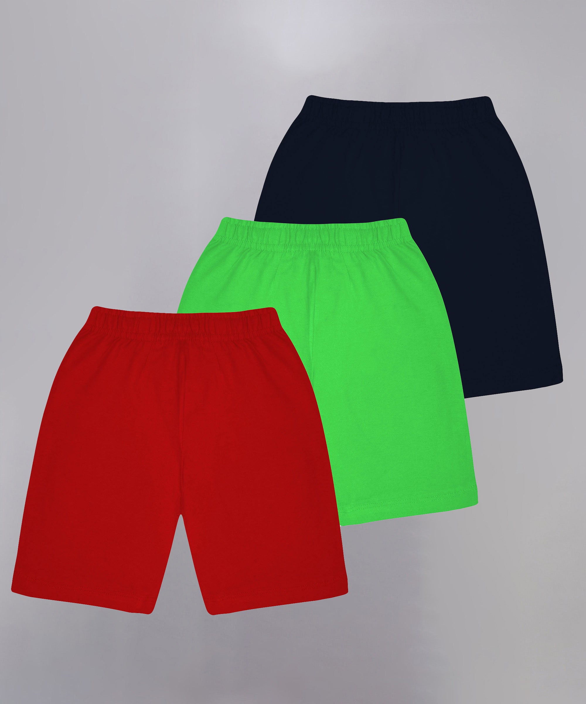 Girls Printed Shorts (Pack of 3)