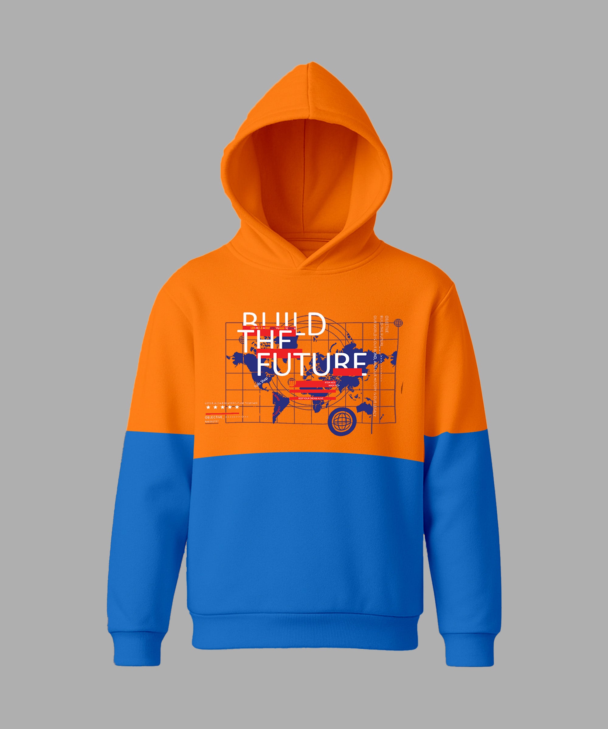 Boys Printed Full Sleeve Hoodie