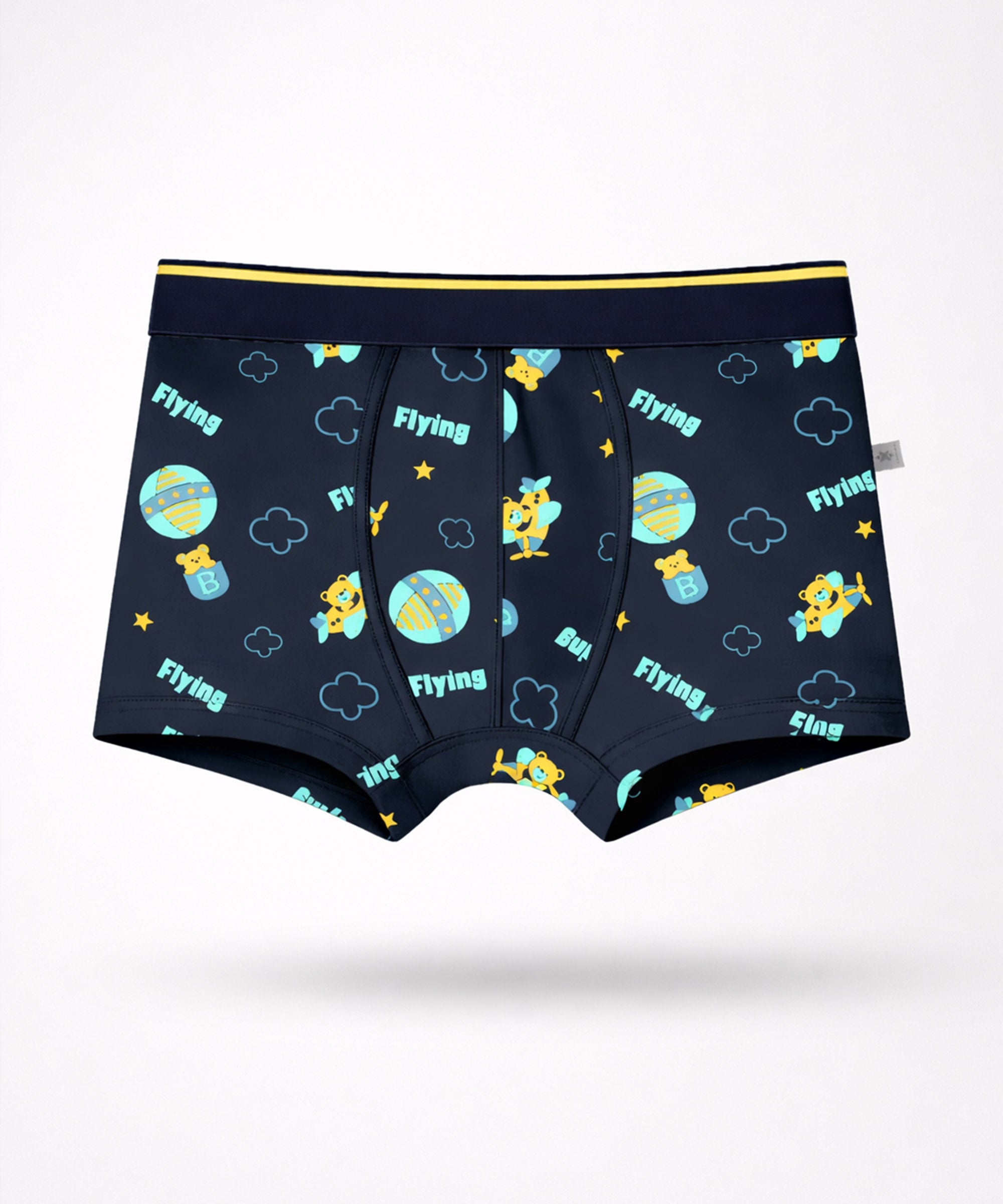 Boys Supersoft Cotton Blend Printed Trunks | Pack of 3