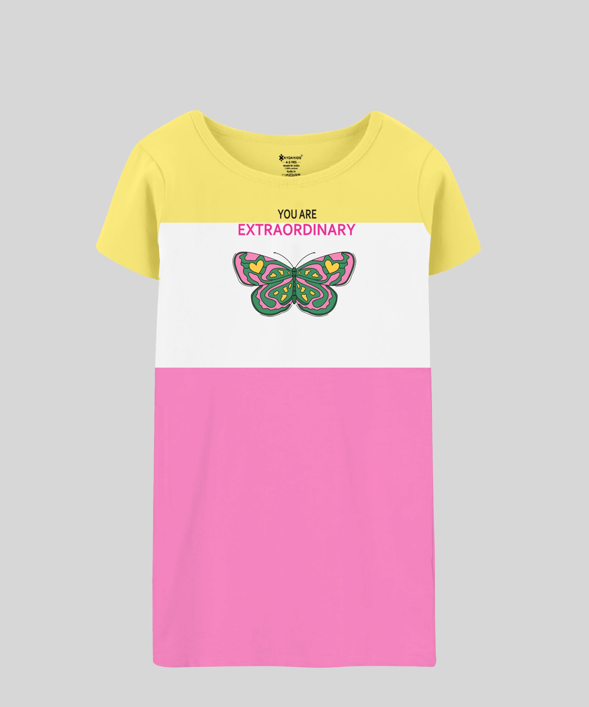 Long Top| Colour Block Theme