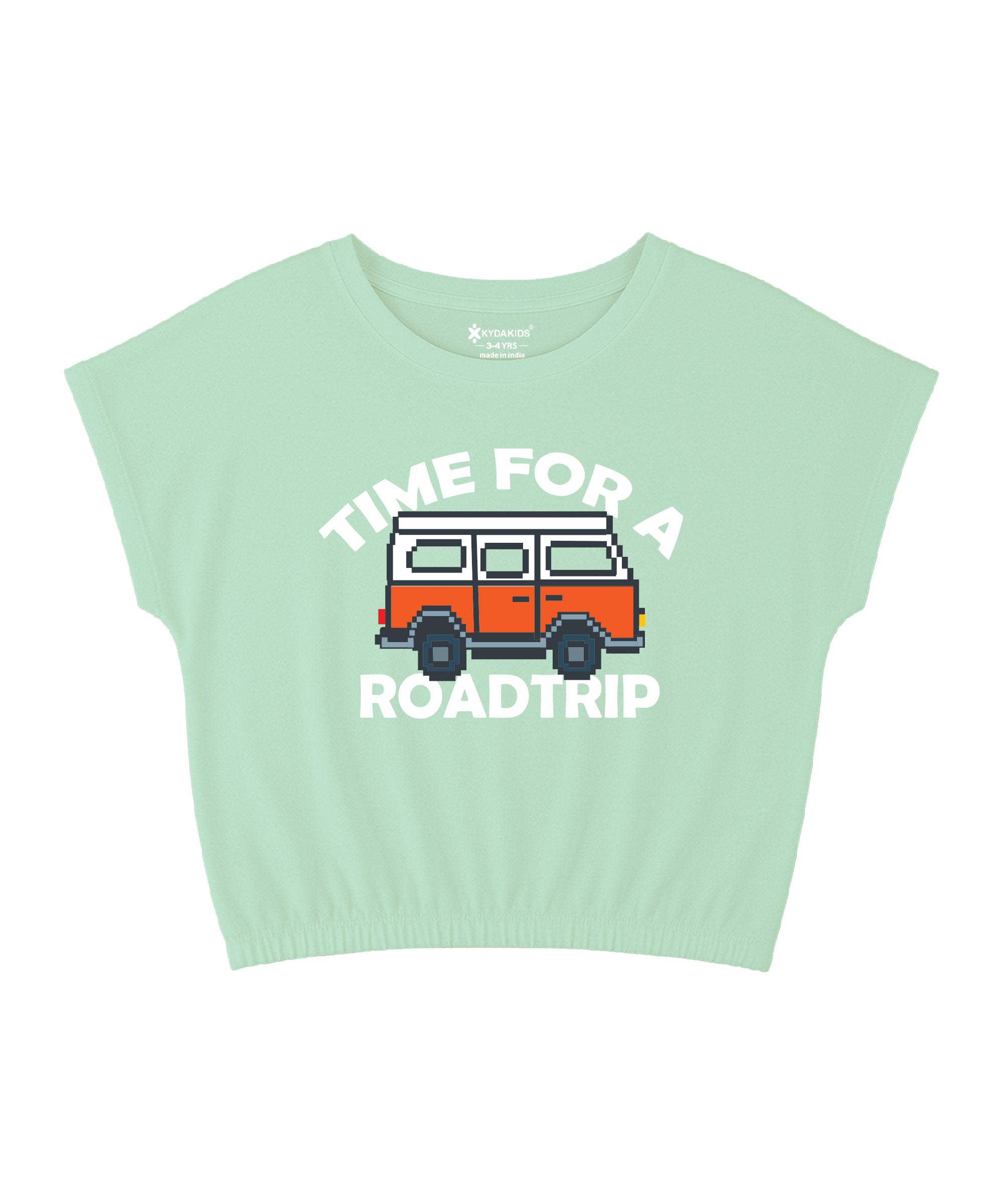 Girls Printed Half Sleeve T-Shirt | Regular Fit - Pack of 3