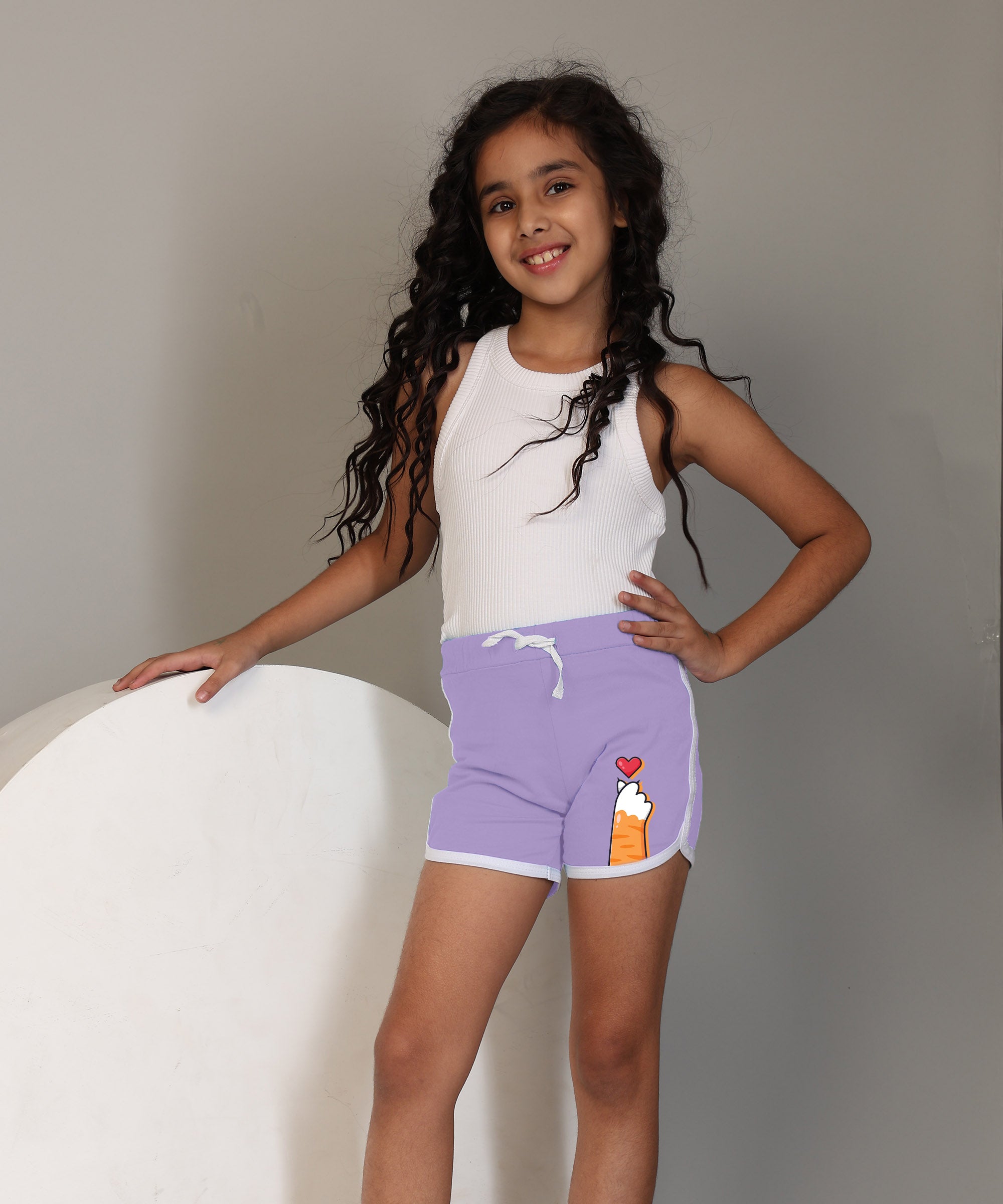 Girls Premium Printed Shorts (Pack of 3)
