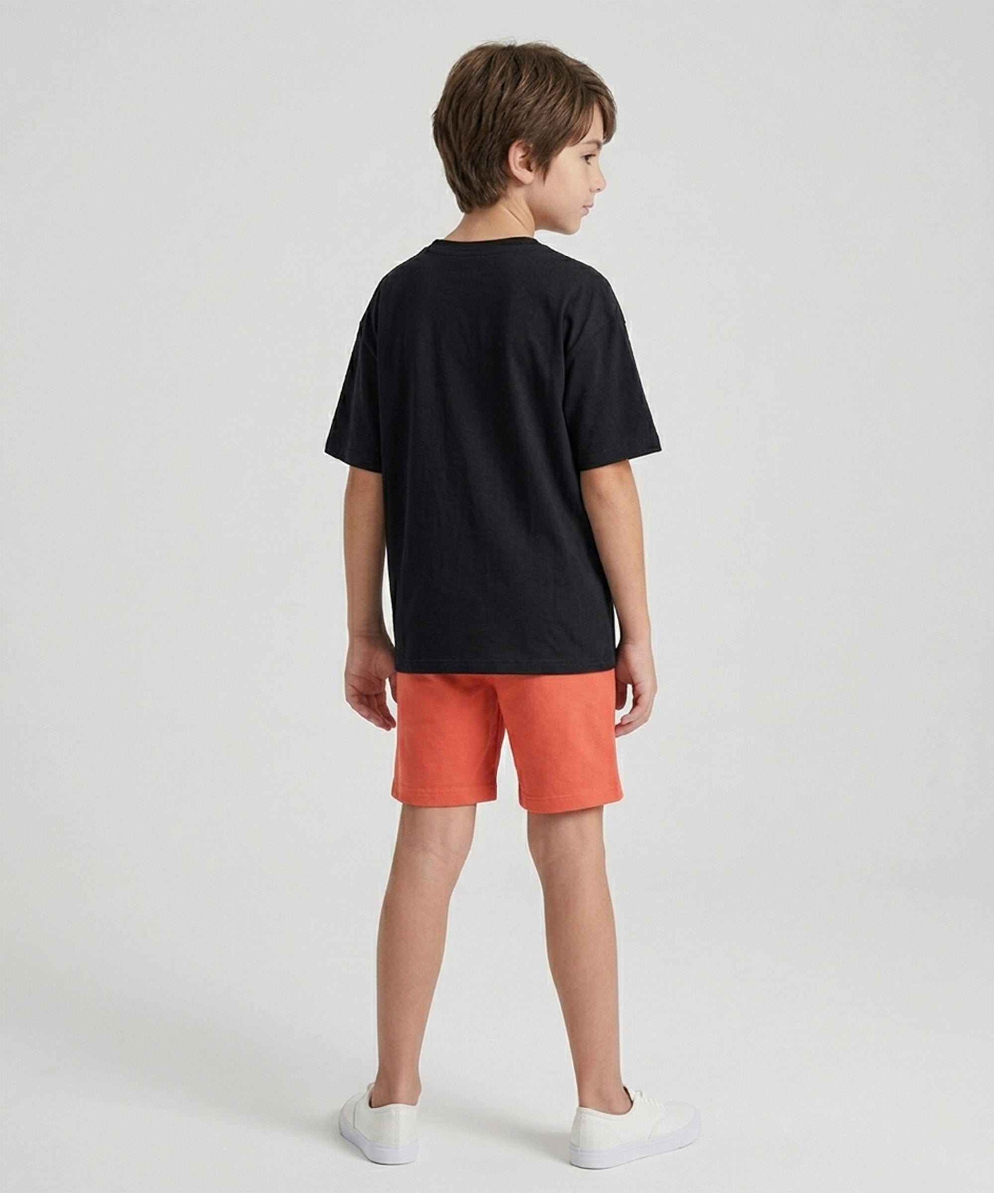 Boys Pure Cotton Oversized T-Shirt & Shorts Co-Ord Set