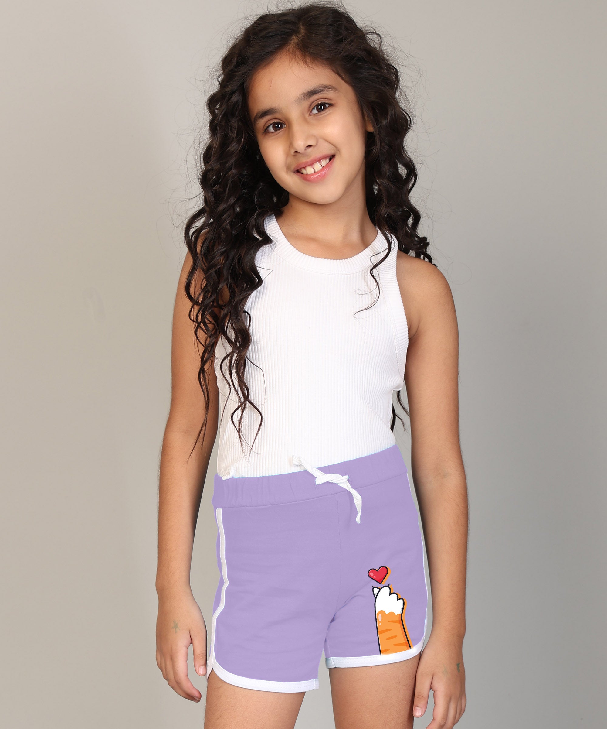 Girls Premium Printed Shorts (Pack of 3)