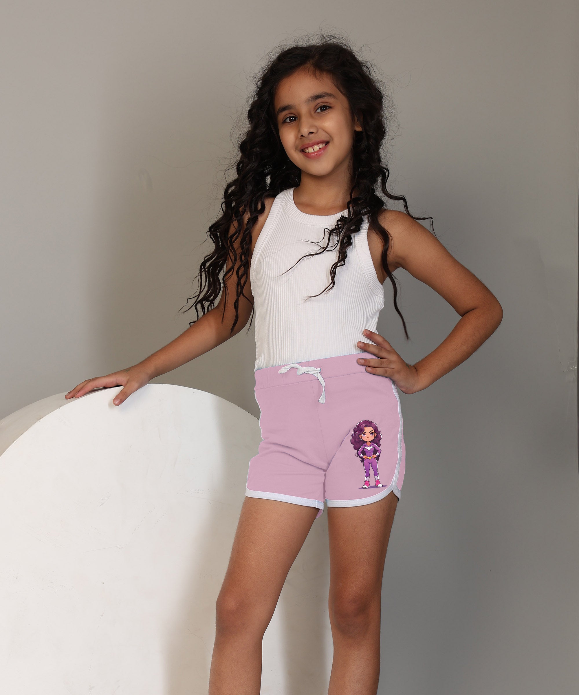 Girls Premium Printed Shorts (Pack of 3)