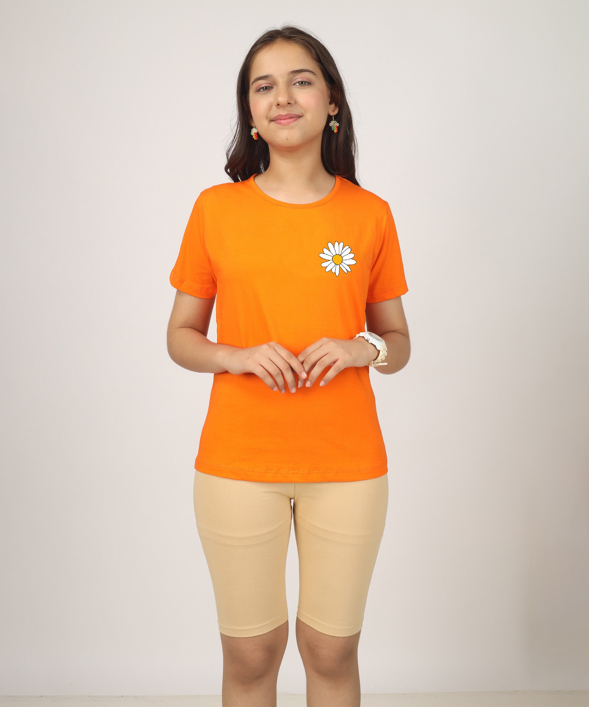 Girls Regular Fit Printed T-Shirts (Pack of 3) - Combo 1
