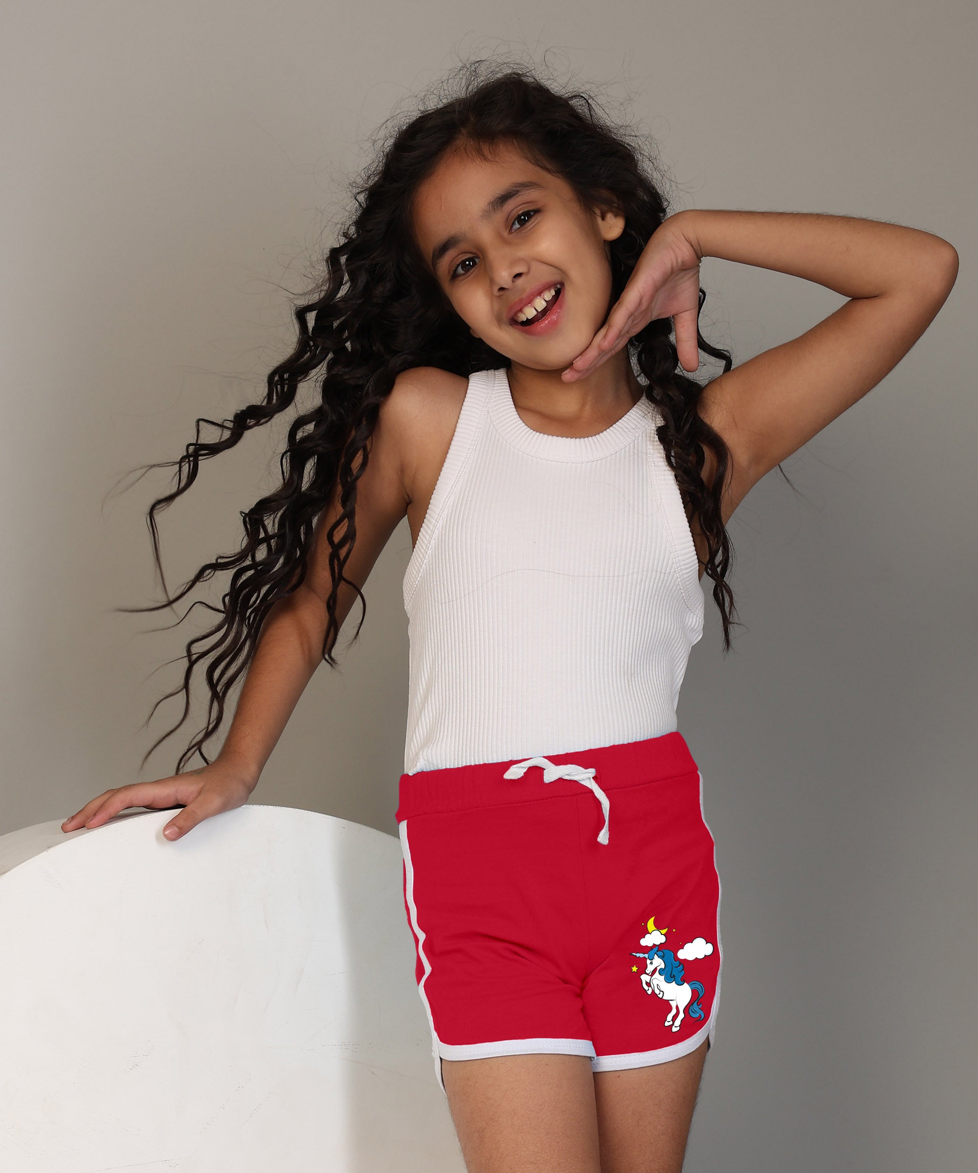 Girls Premium Printed Shorts (Pack of 3)