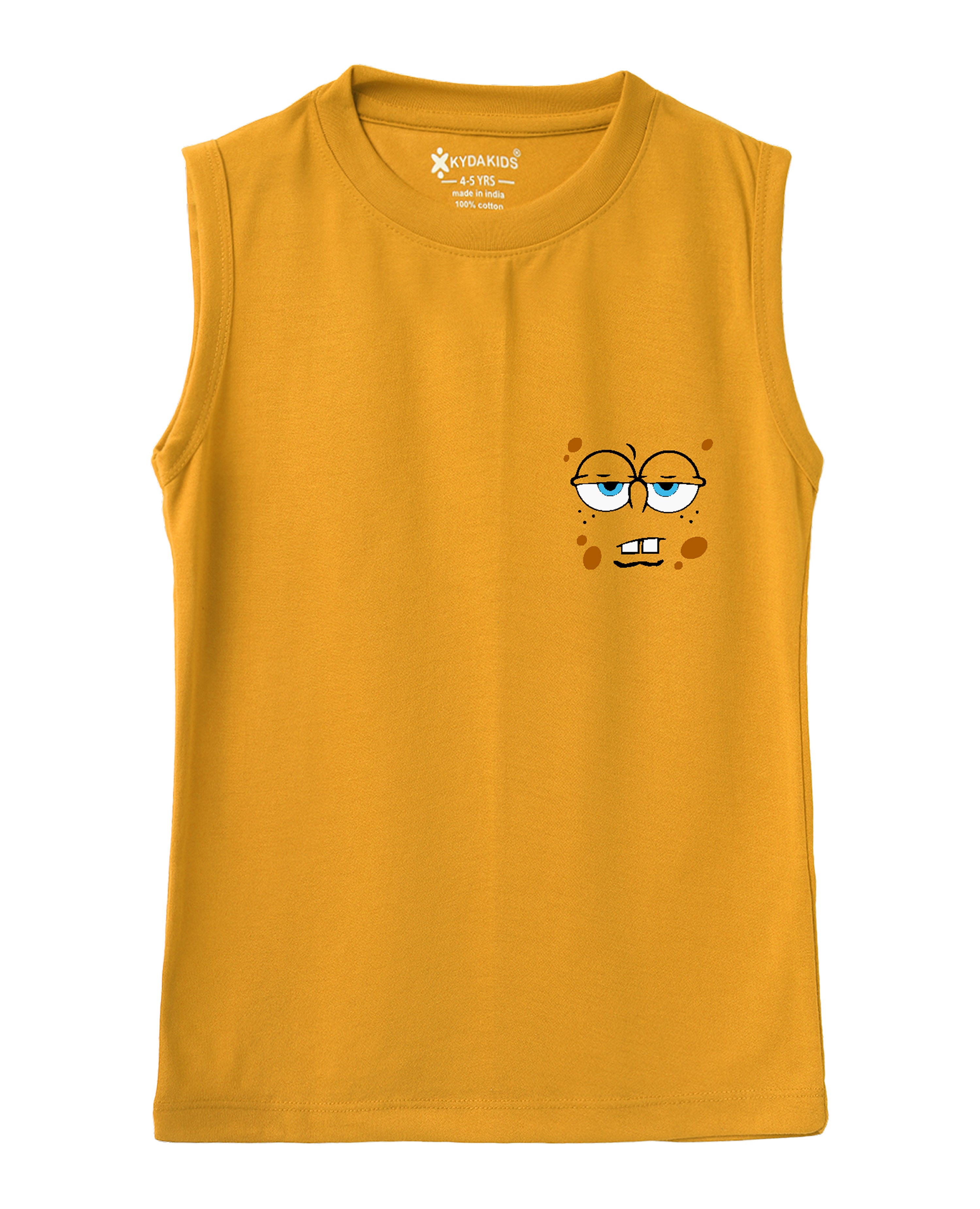 Premium Cotton Printed Vests for Boys | Regular Fit | Pack of 5