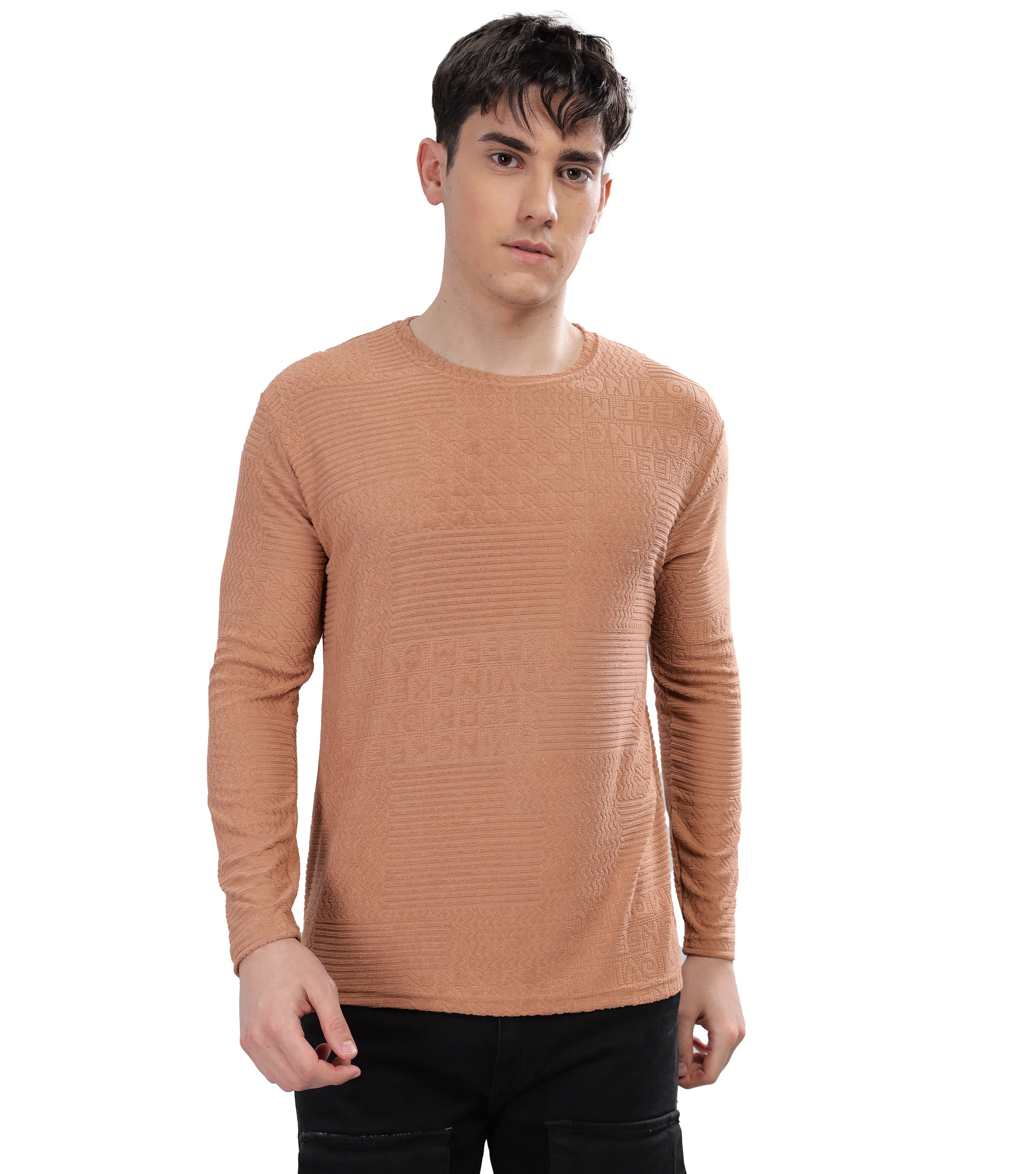 SHODOX®Mens Solid Polycotton Half Sleeve Round Neck Regular fit Tshirt (Pack of 1)