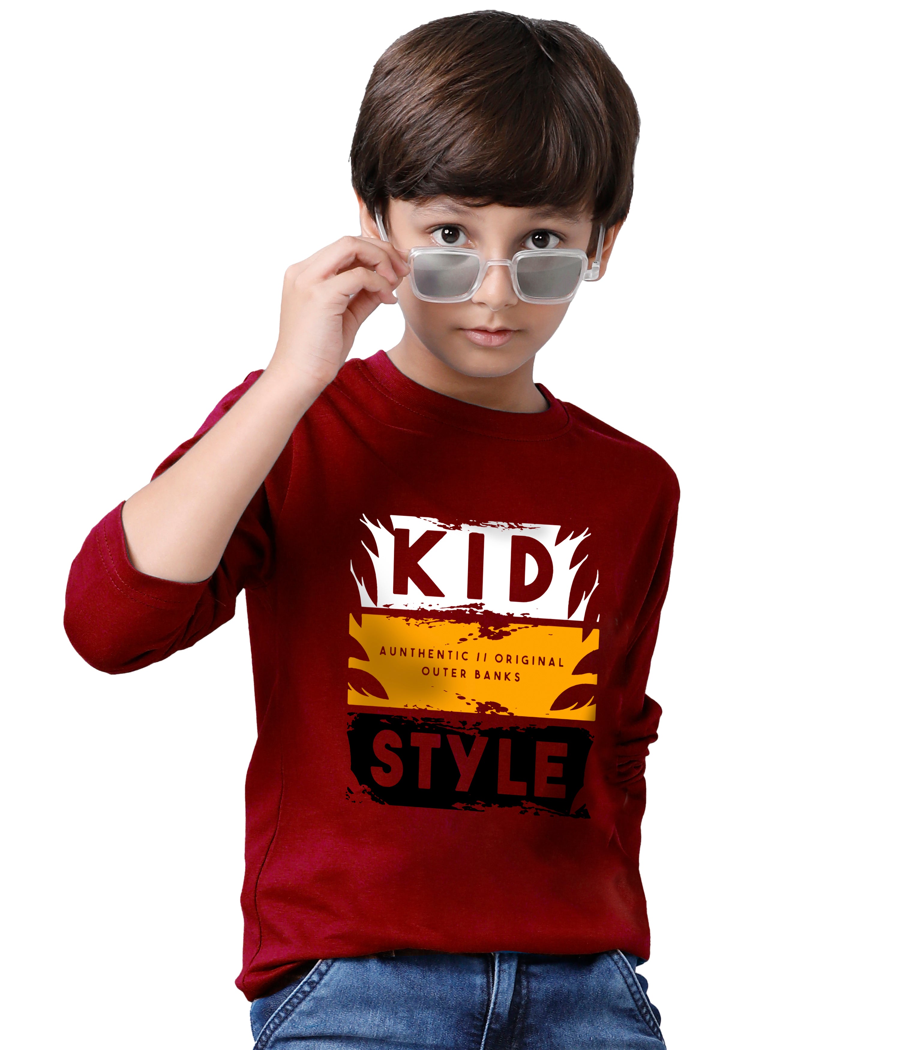 Boys Printed Full Sleeve T-shirt (Pack of 3)