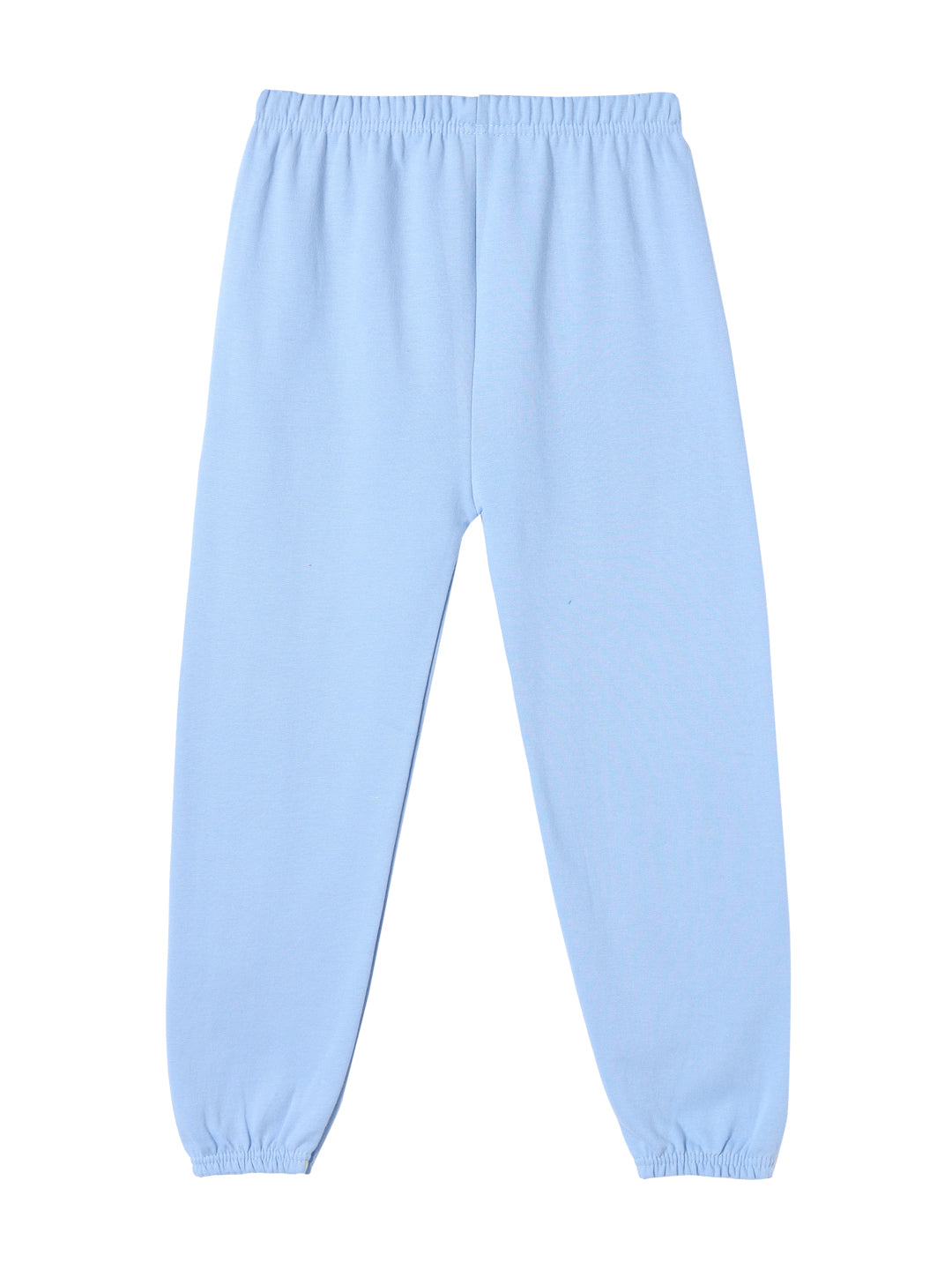 Girls Cotton Printed Cuffed Ankle Track Pant - Multicolor(Pack of 3)