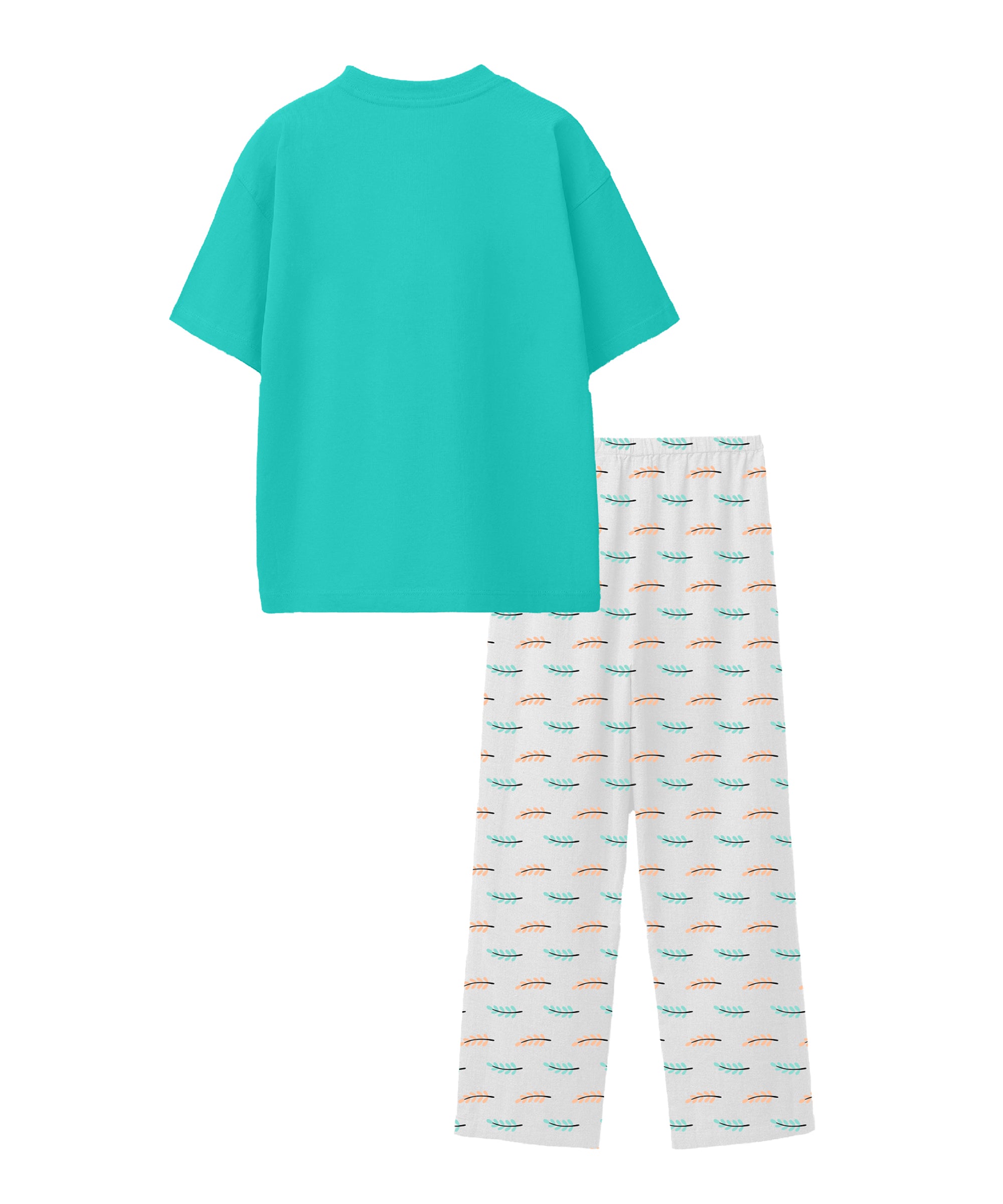 Girls Premium Printed Cotton Co-Ord Set