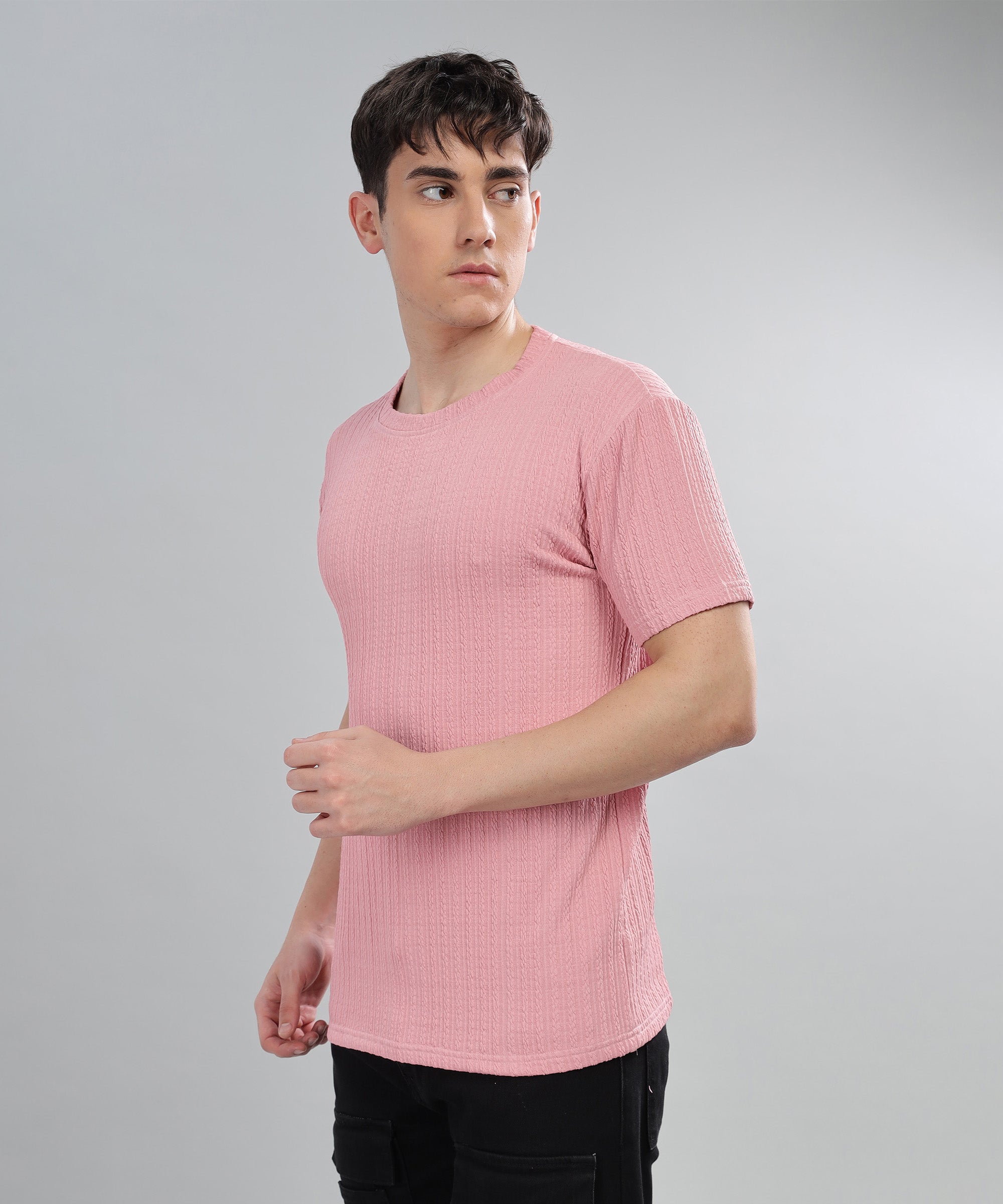 Textured T-Shirt: Regular fit