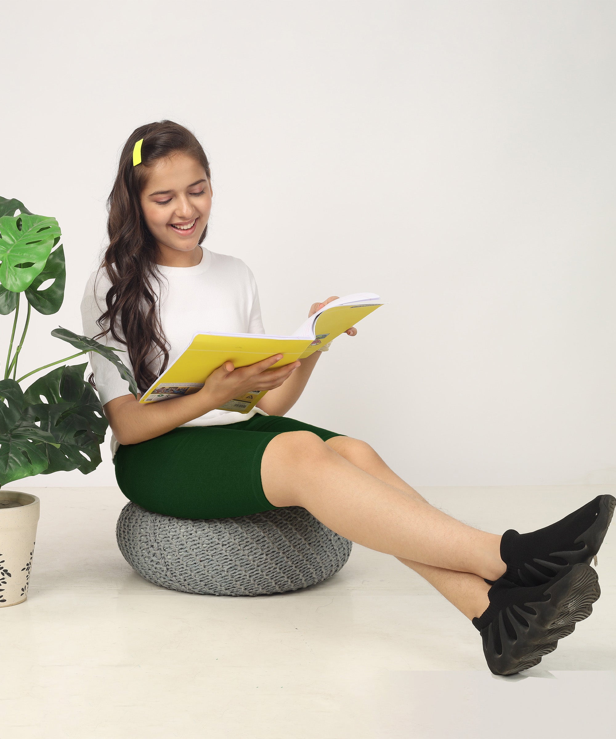 Girls Cycling Shorts | Active Wear (Pack of 2)