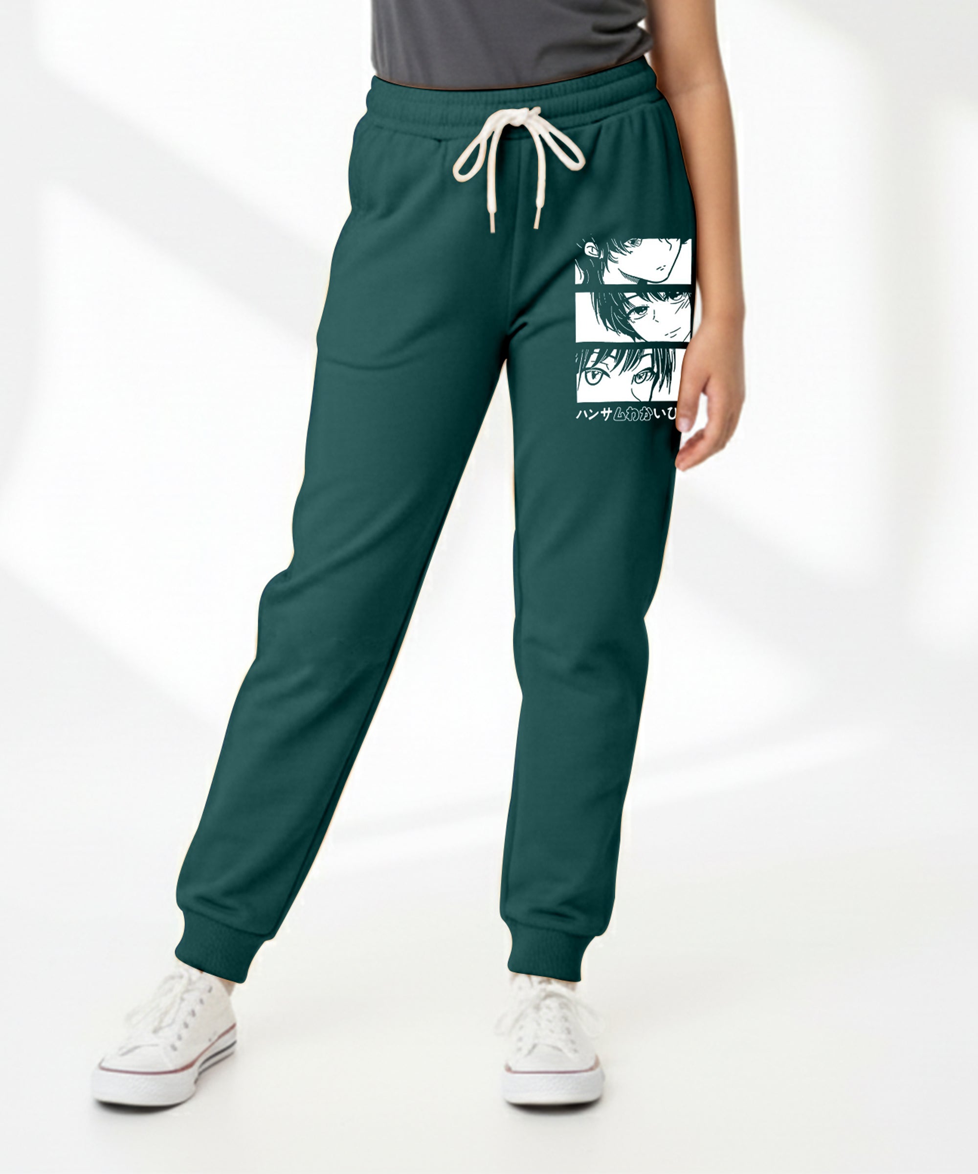 Girls Printed Track Pants | Stretchable Waist | Casual & Sports Wear | Pack of 1