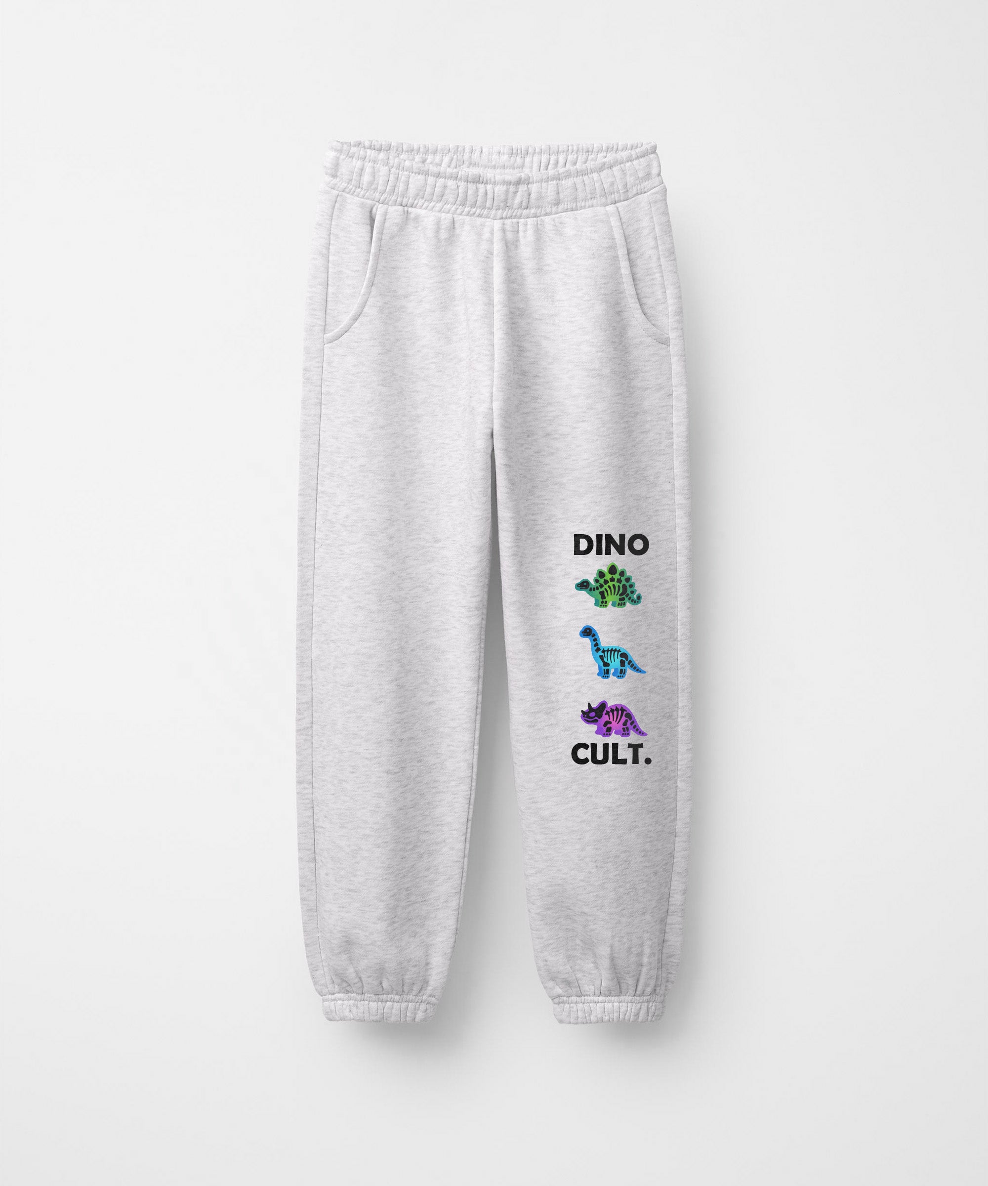 Boys & Girls Full Sleeve Sweatshirt & Pants | Grey Melange