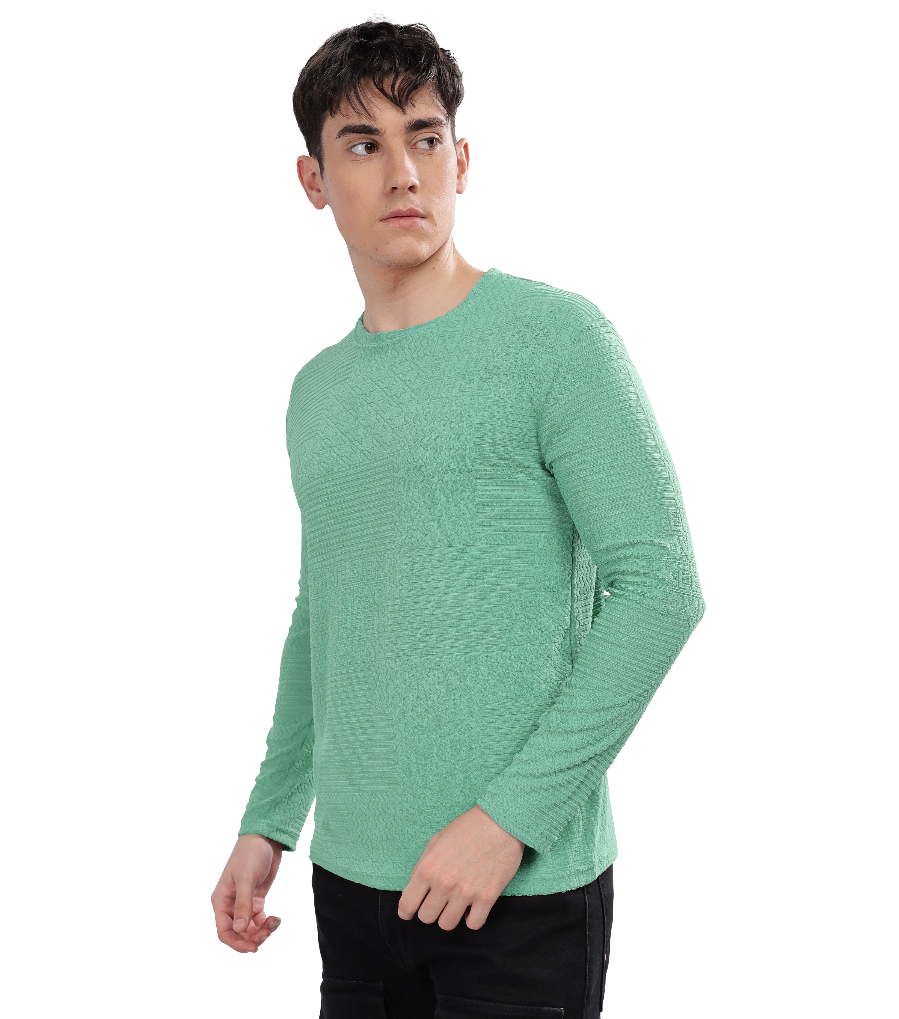 SHODOX®Mens Solid Polycotton Half Sleeve Round Neck Regular fit Tshirt (Pack of 1)