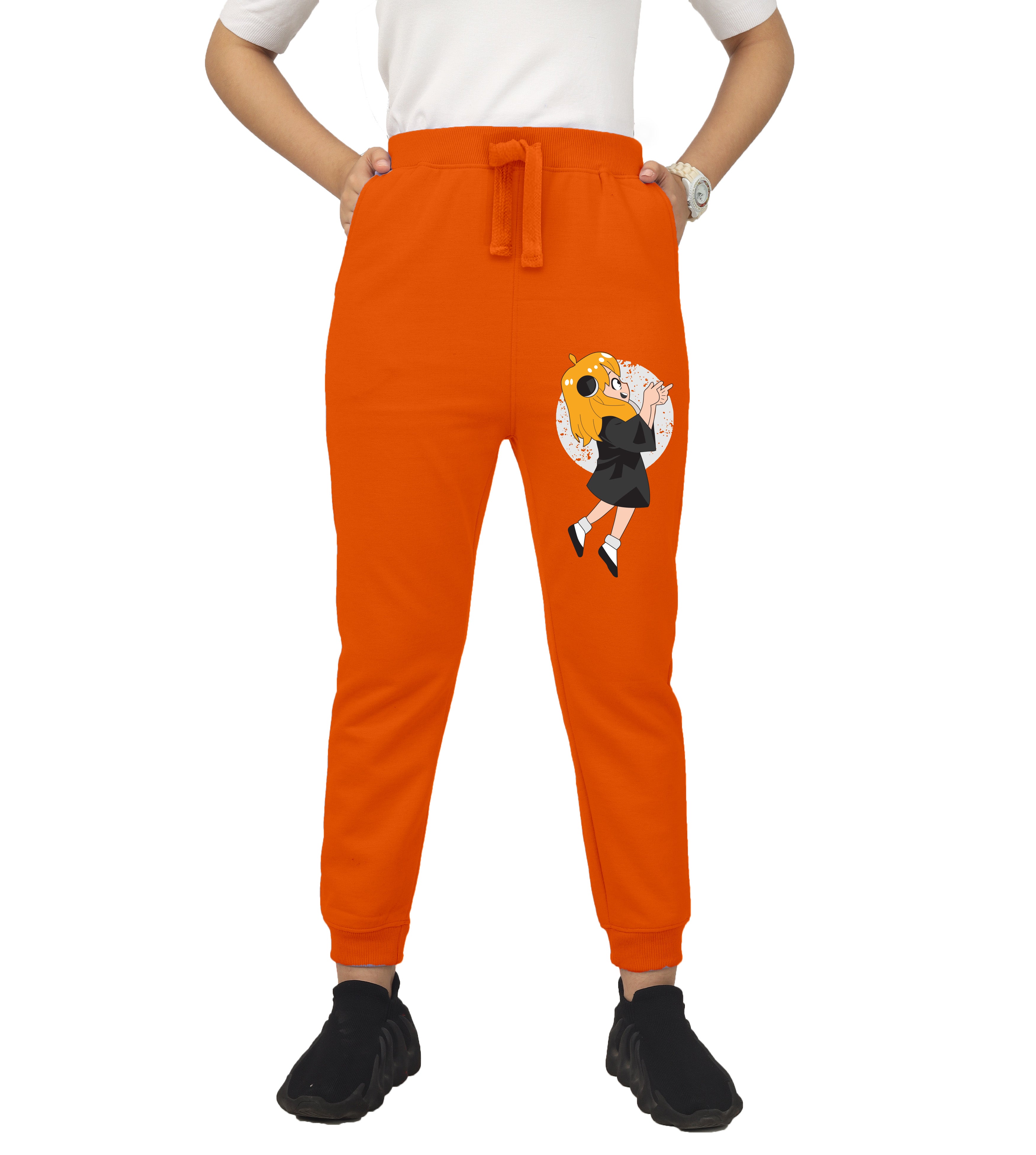 Printed Premium Trouser | Orange
