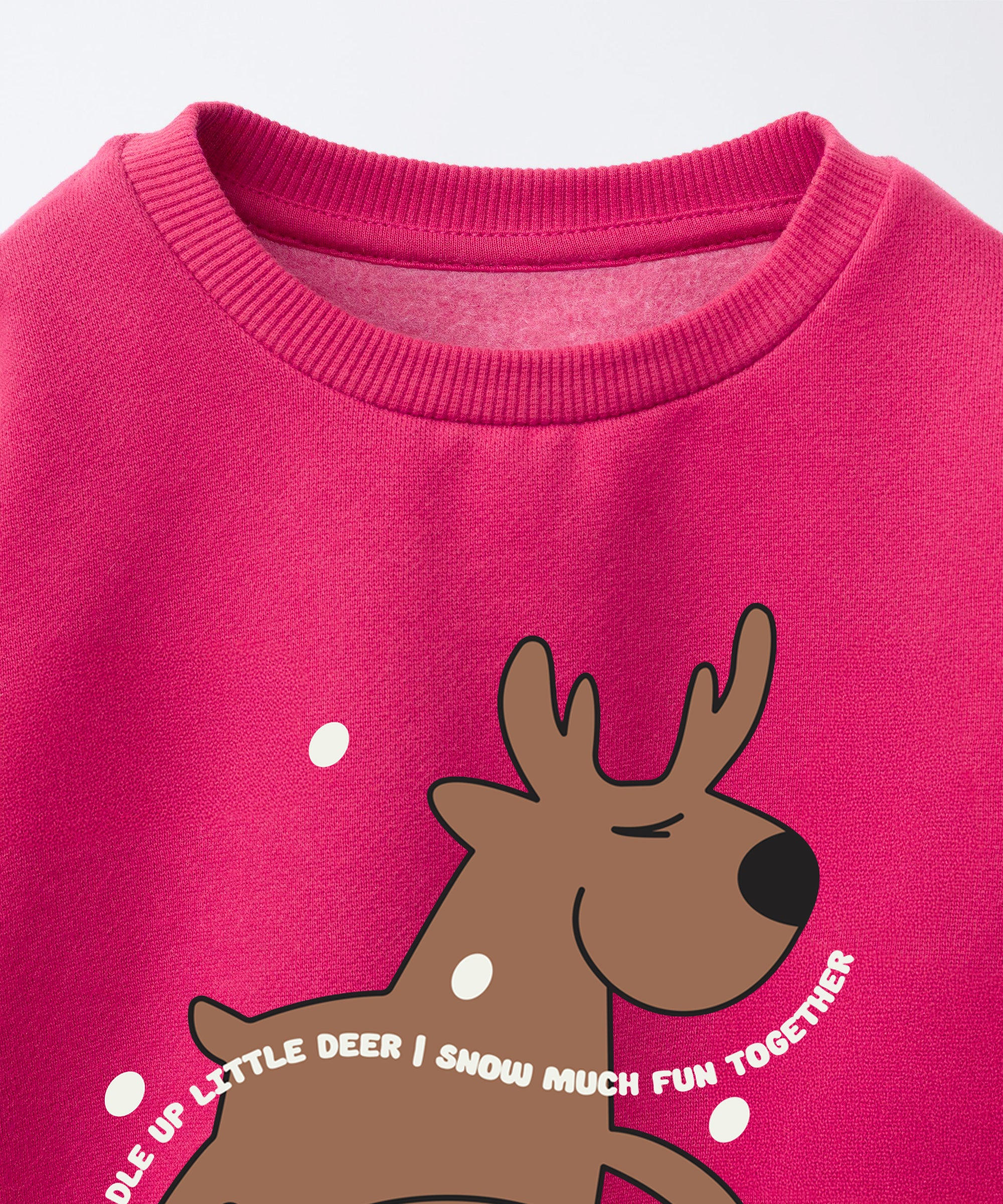 Premium Printed Cotton Solid Sweatshirt
