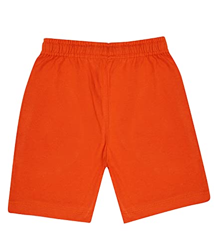 Kids Unisex Orange-BlackBlack-Melange Desert Printed Regular Fit Vintage Trousers (Pack of 2)