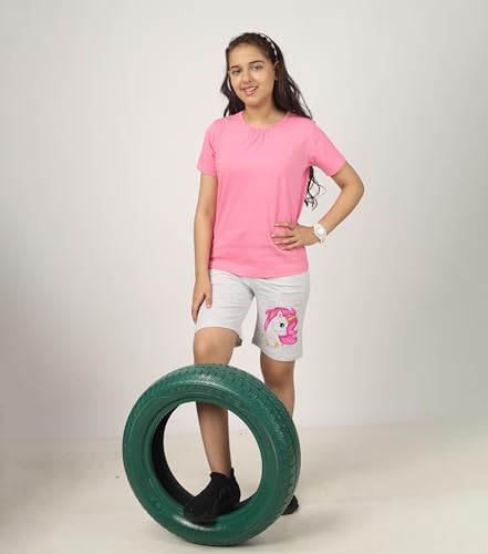 Girls Printed Shorts (Pack of 3)