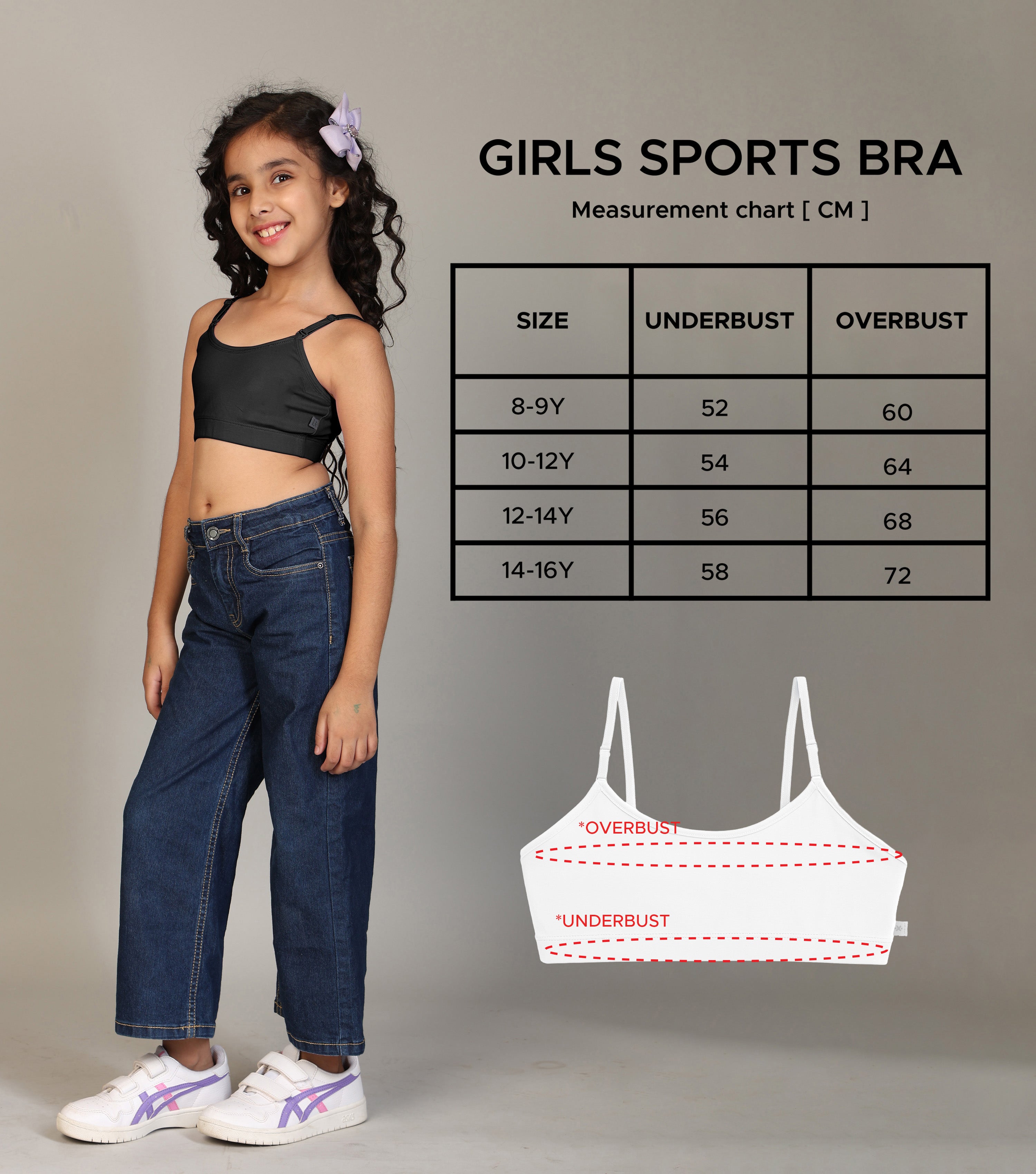 Soft Lycra Cotton Full Coverage Bra P1 | Pre-Teen