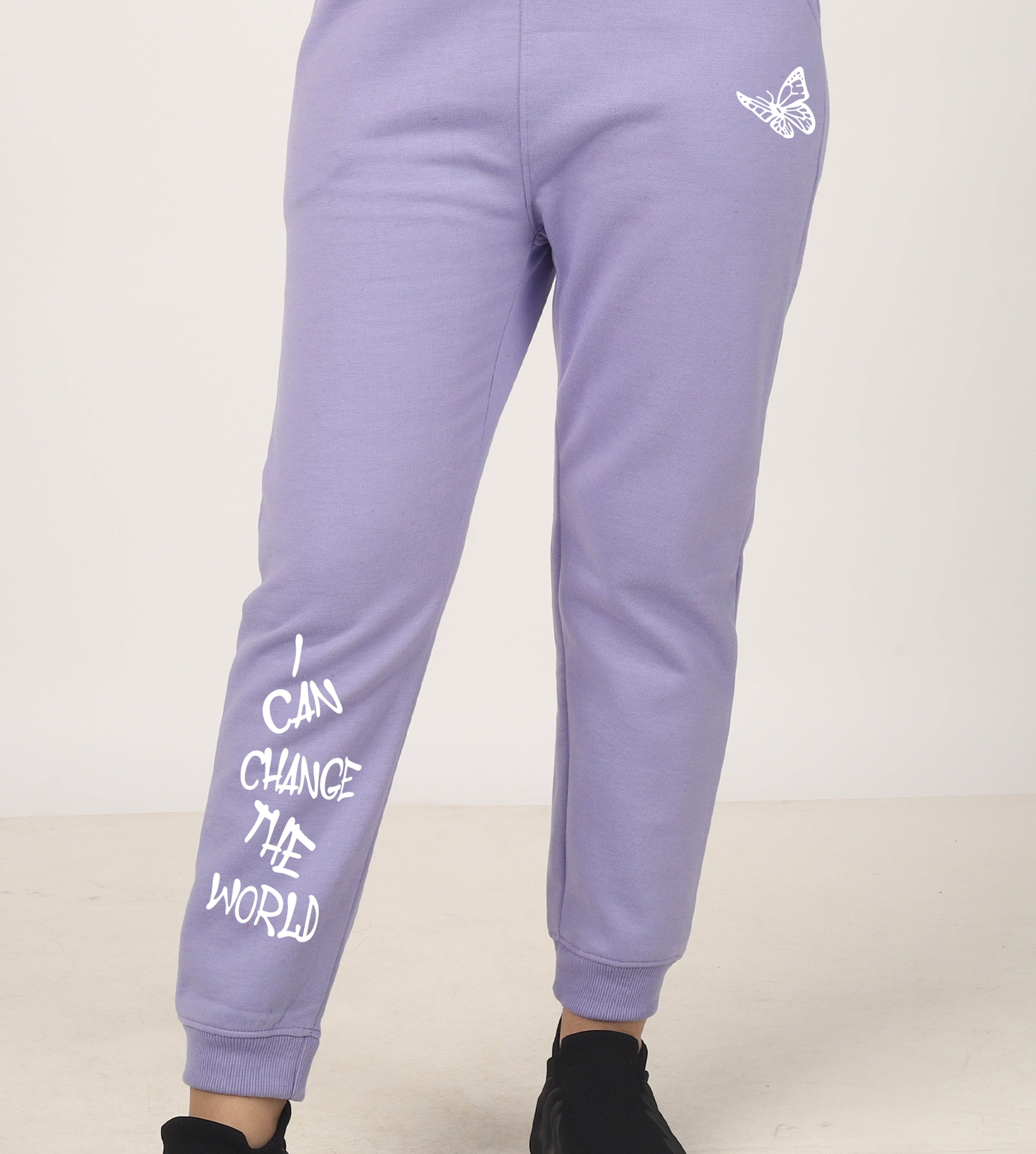 Printed Premium Trouser | purple