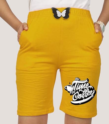 Girls Printed Shorts (Pack of 3)