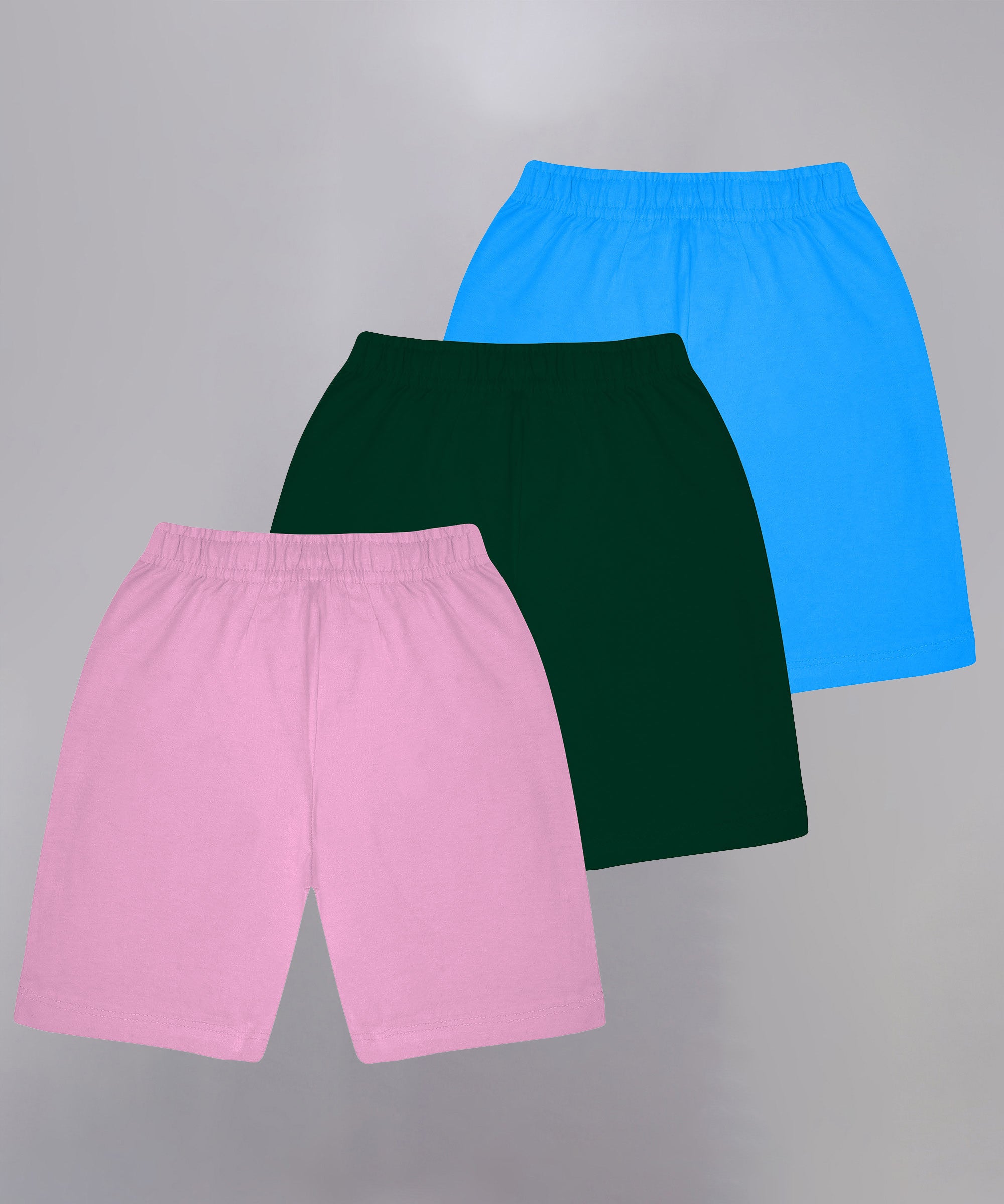 Girls Printed Shorts (Pack of 3)
