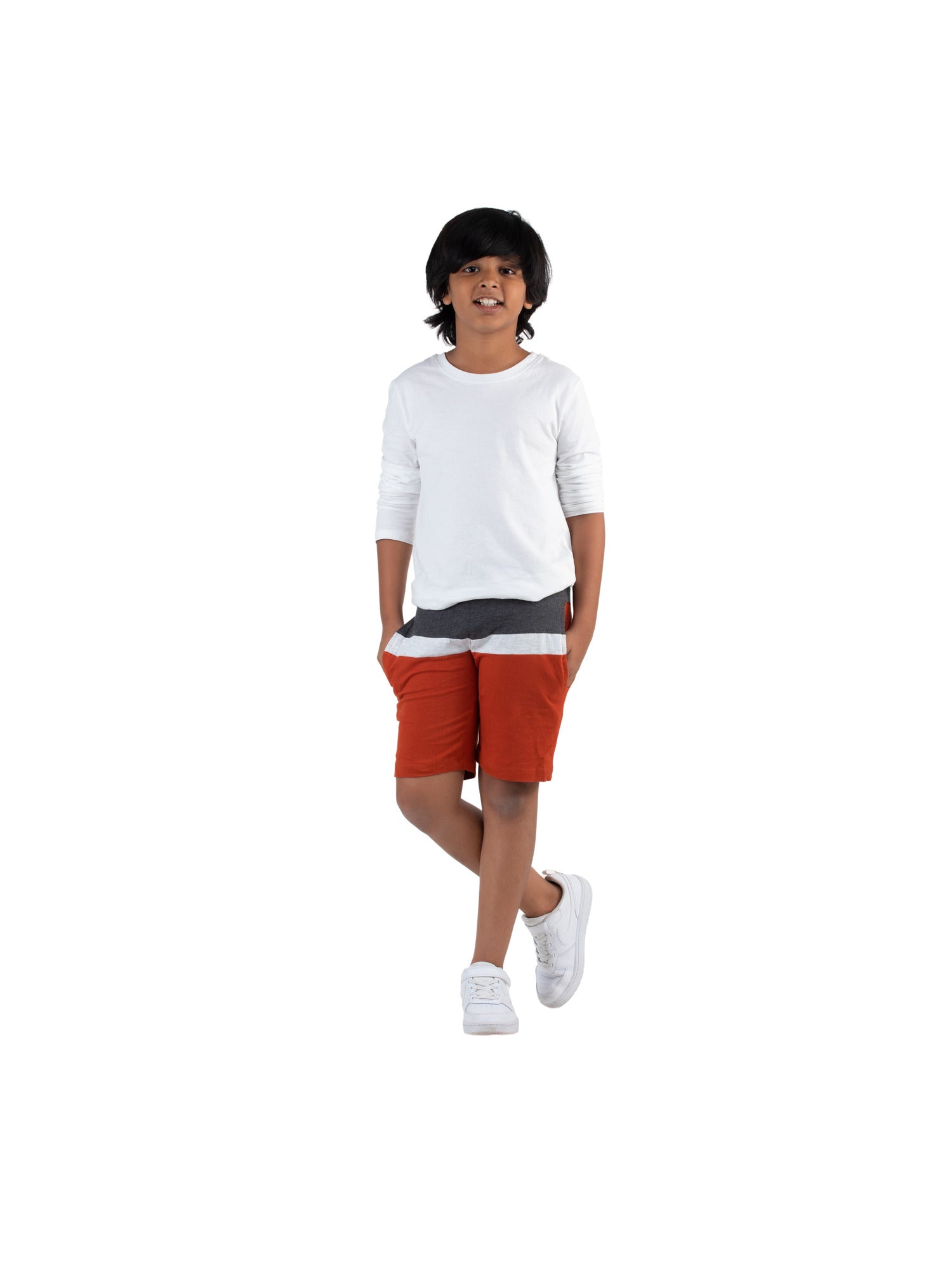Boys and Girls Cotton Printed Shorts - Regular Fit Multicolor Shorts for Unisex (Pack of 3)